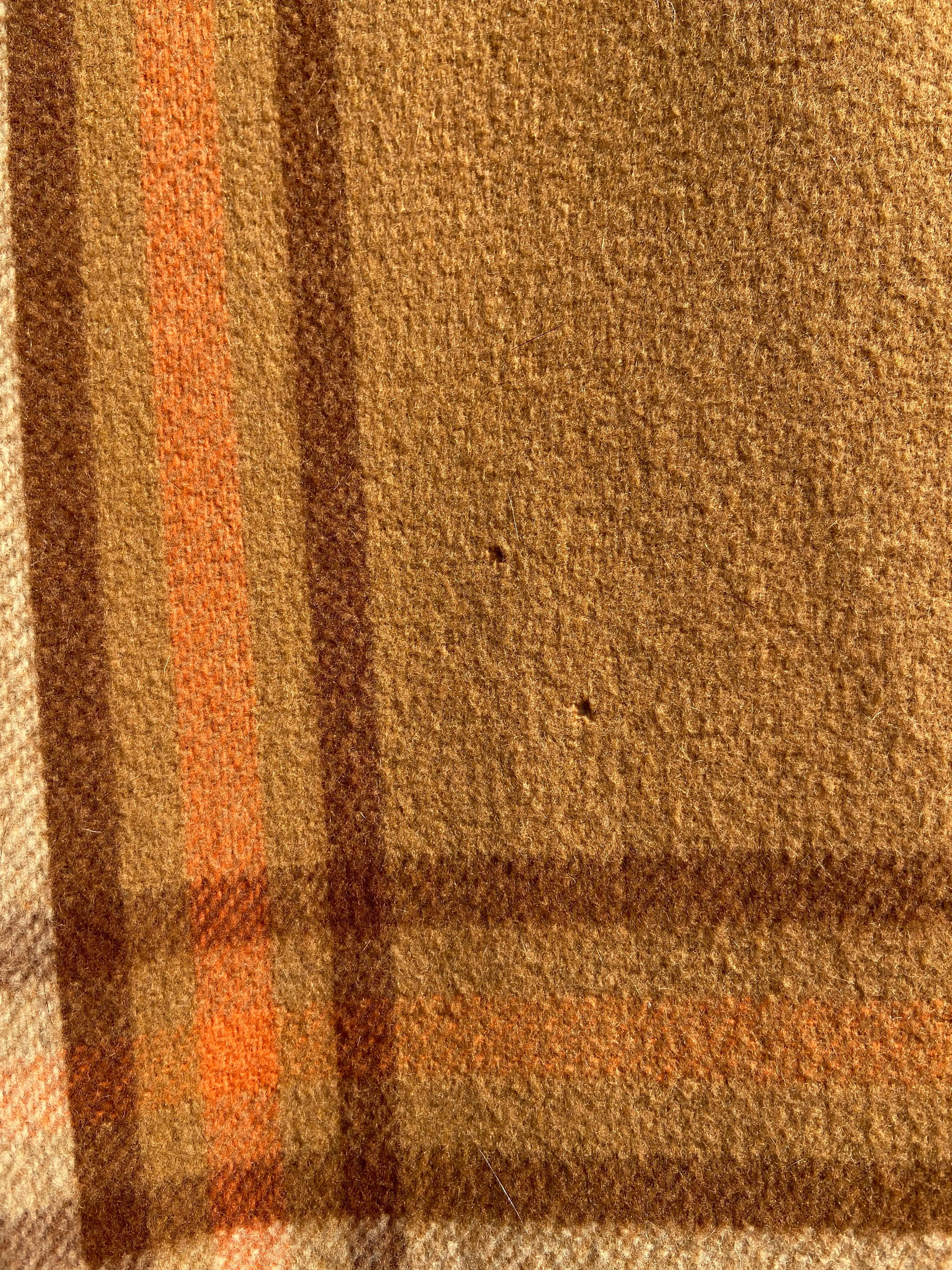 RESERVED~ 1920s Plaid Wool Fur Trimmed Fringe Coat