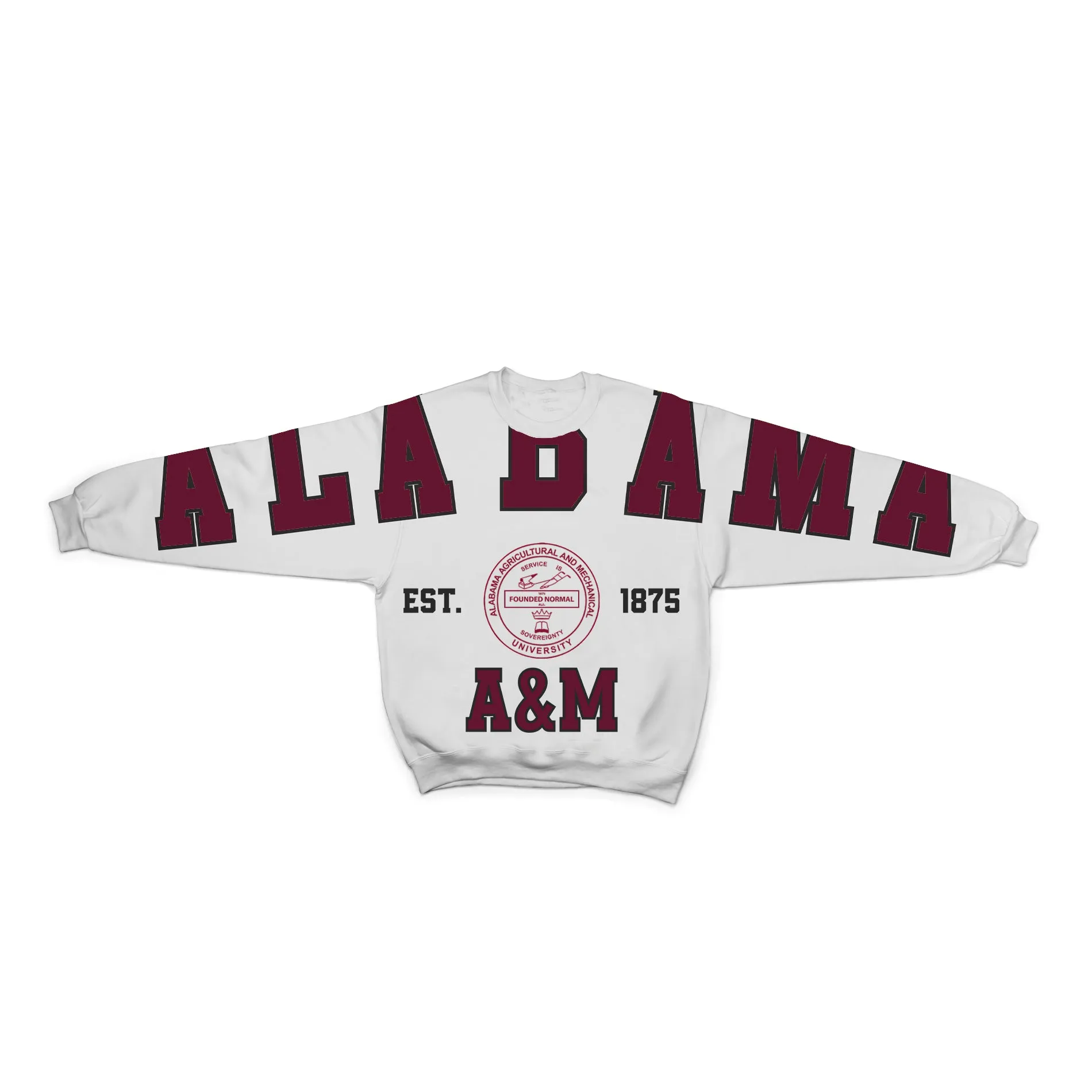 Retro Oversize AAMU Crew
