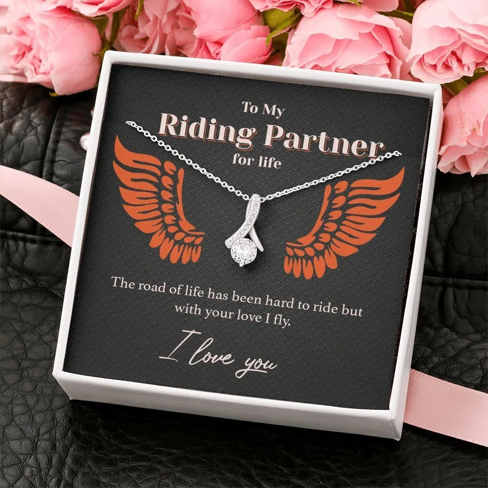 Riding Partner For Life Forever Love Necklace