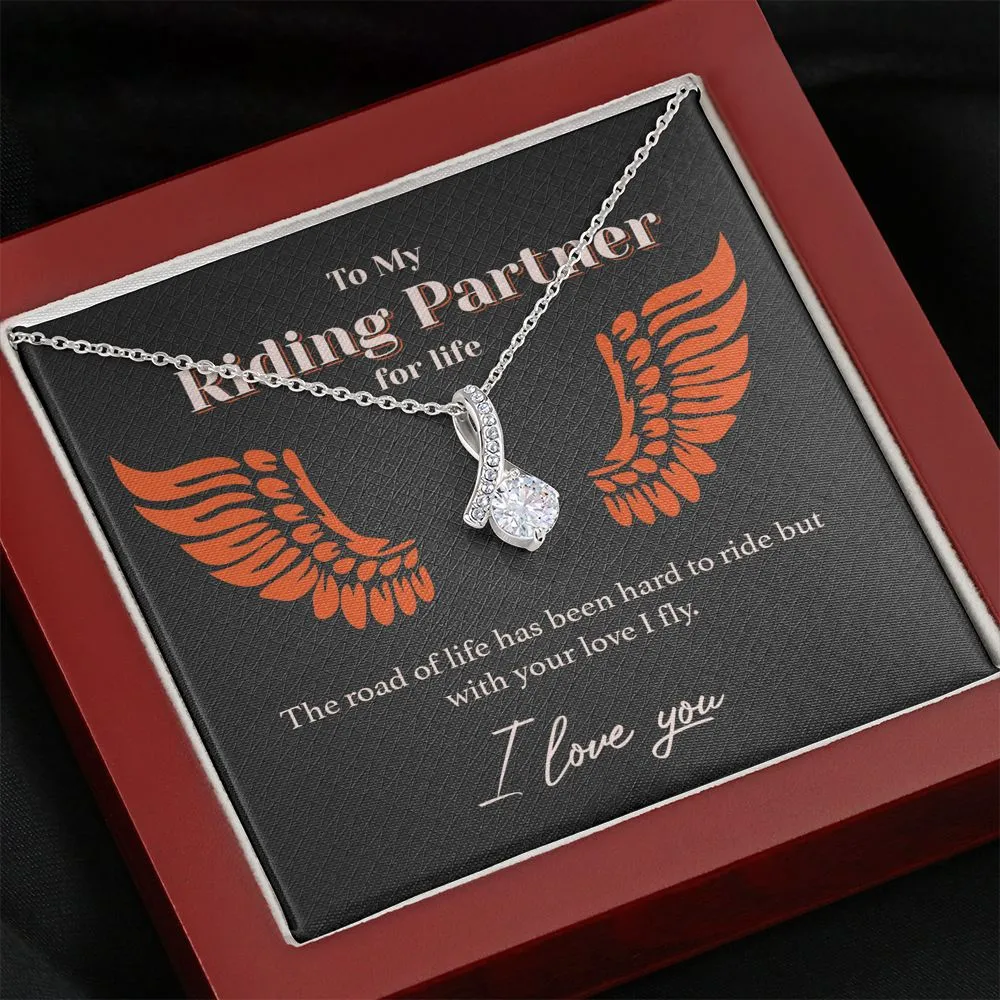 Riding Partner For Life Forever Love Necklace