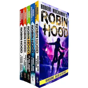 Robin Hood Series 5 Books Collection Set by Robert Muchamore Paperback