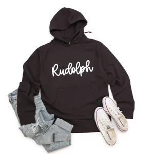 Rudolph Bold Cursive | Hoodie