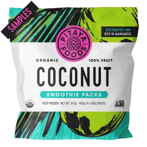 SAMPLE - Organic Coconut Retail Smoothie Pack
