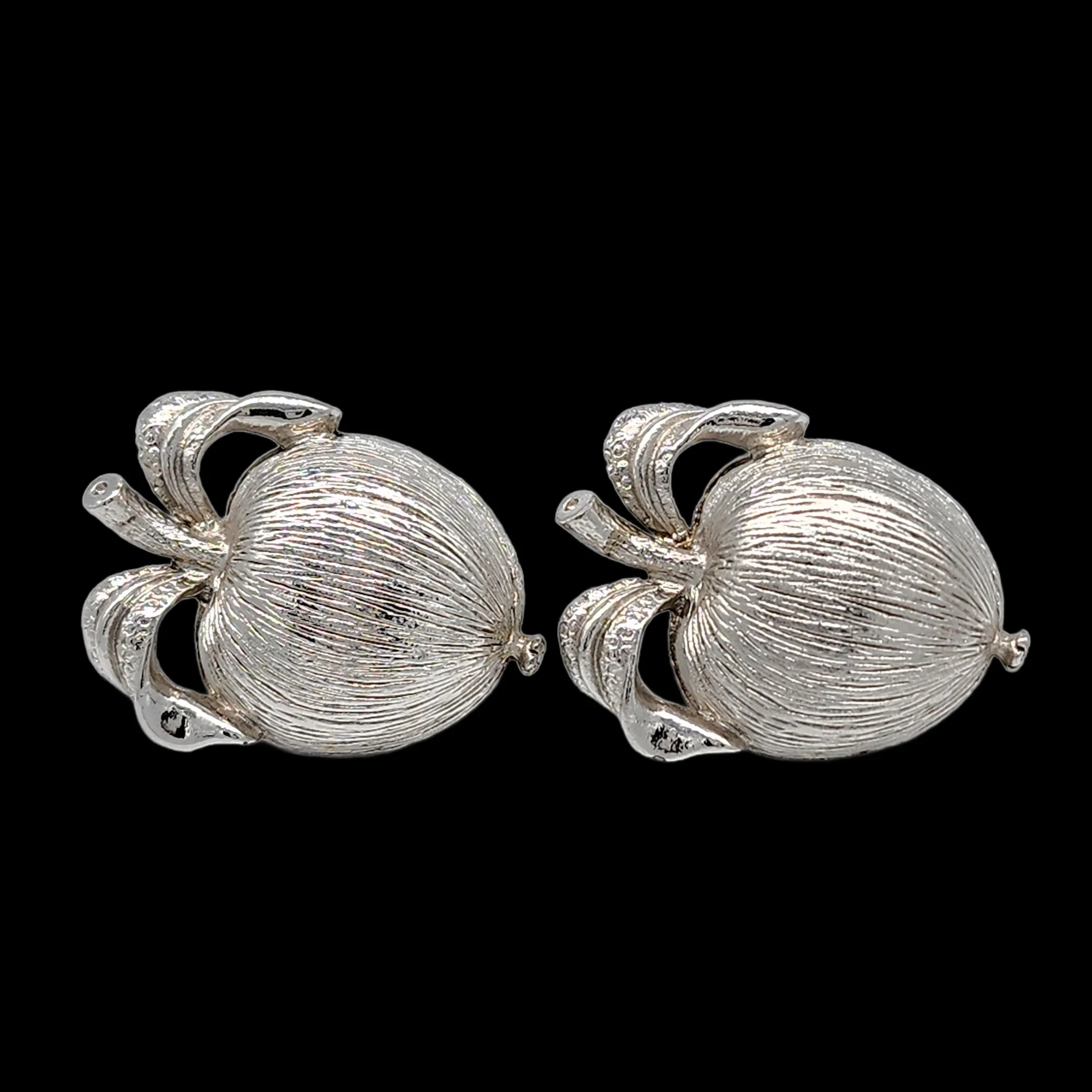 Sarah Coventry 1961 "Adam's Delight" Apple Brooch and Earring Set