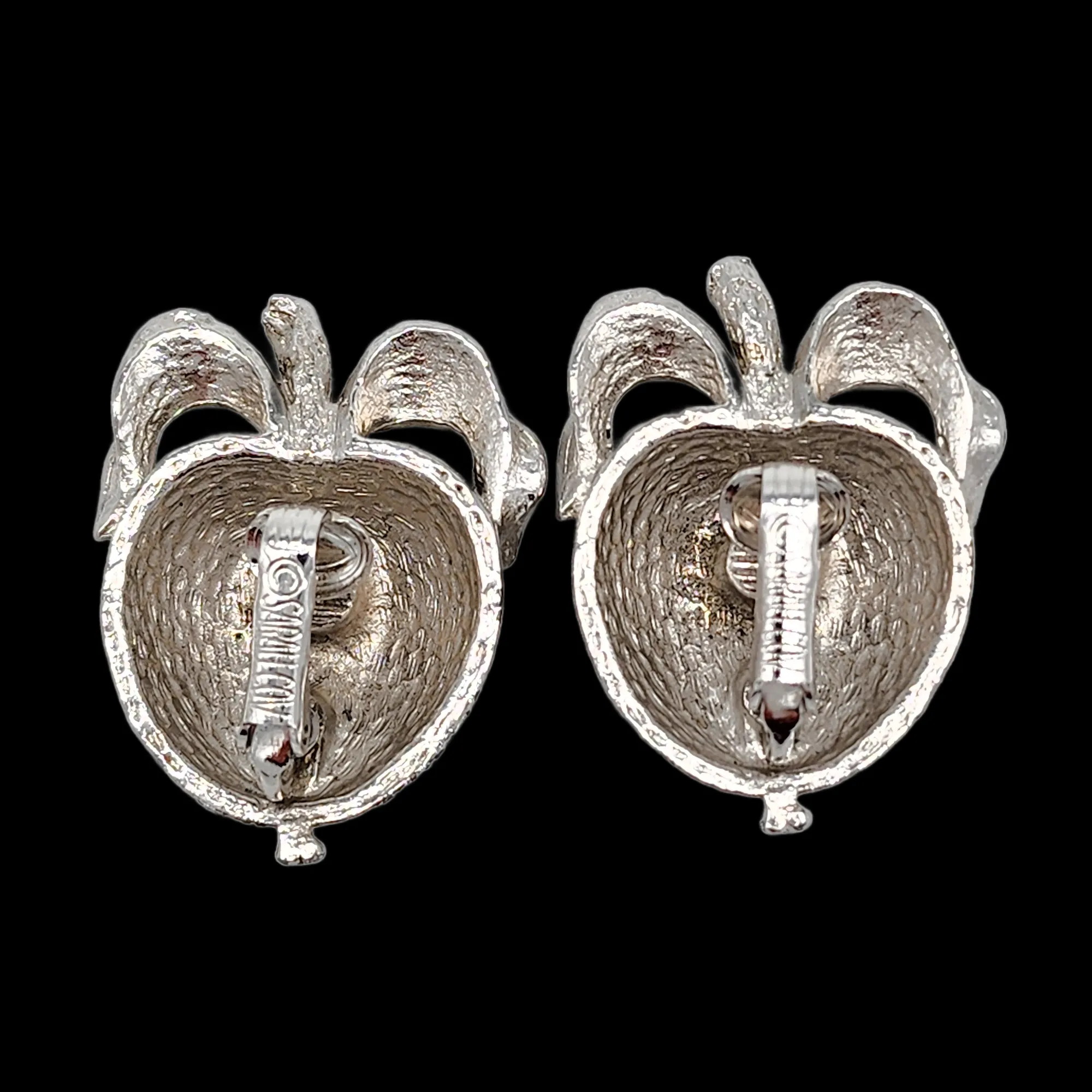 Sarah Coventry 1961 "Adam's Delight" Apple Brooch and Earring Set