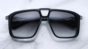SAVOY-Black Matte / Grey Gradient / Silver