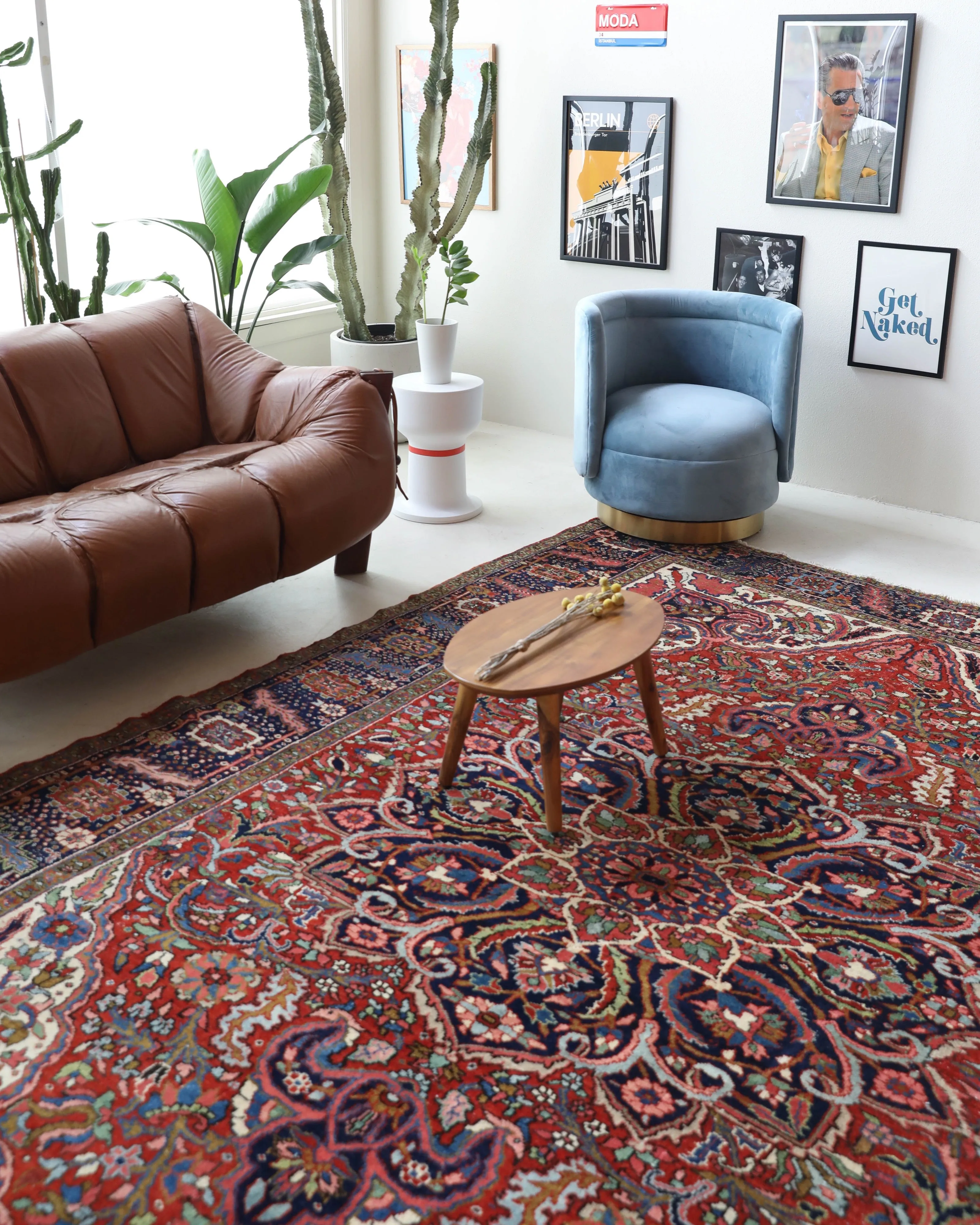 Semi-antique NW Persian Heriz Rug 8'4"x11'8"