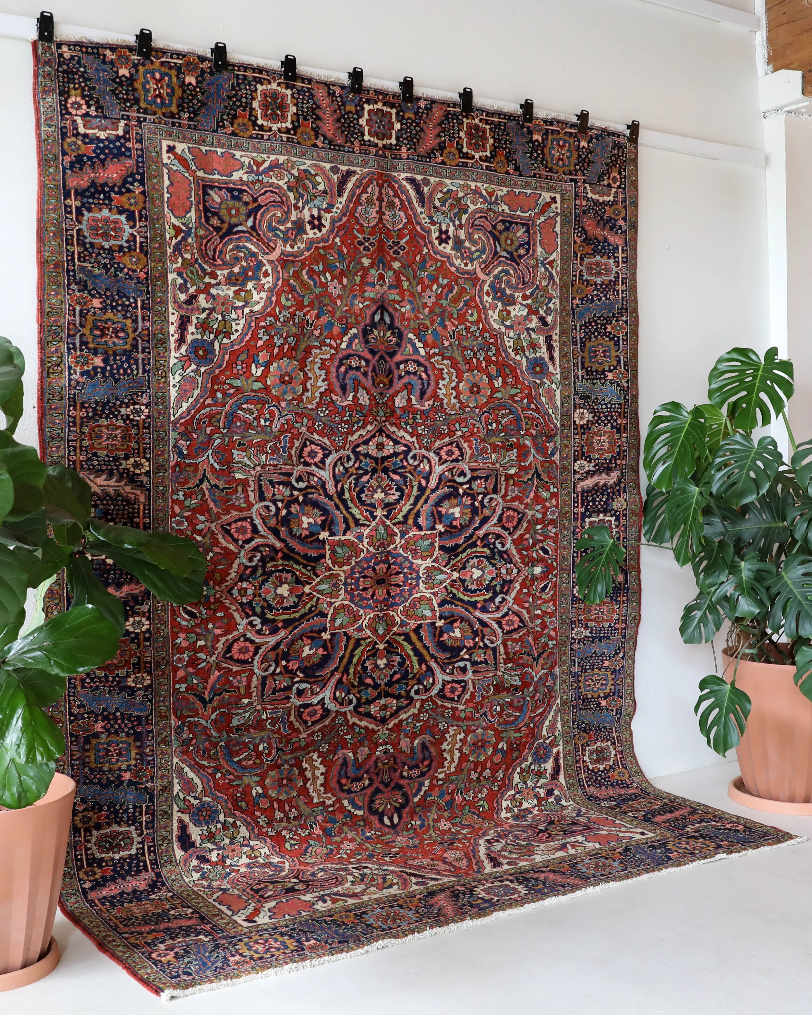 Semi-antique NW Persian Heriz Rug 8'4"x11'8"