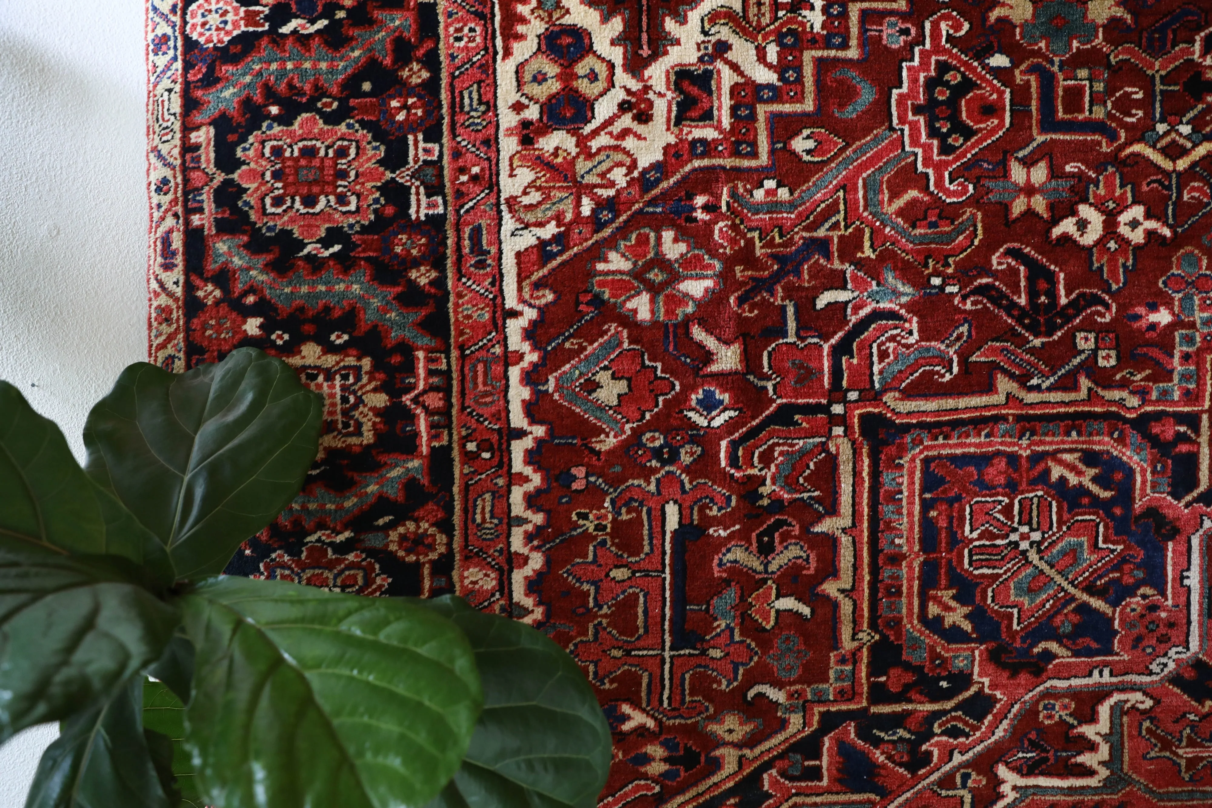 Semi-antique NW Persian Heriz Rug 9'7"x12'3"