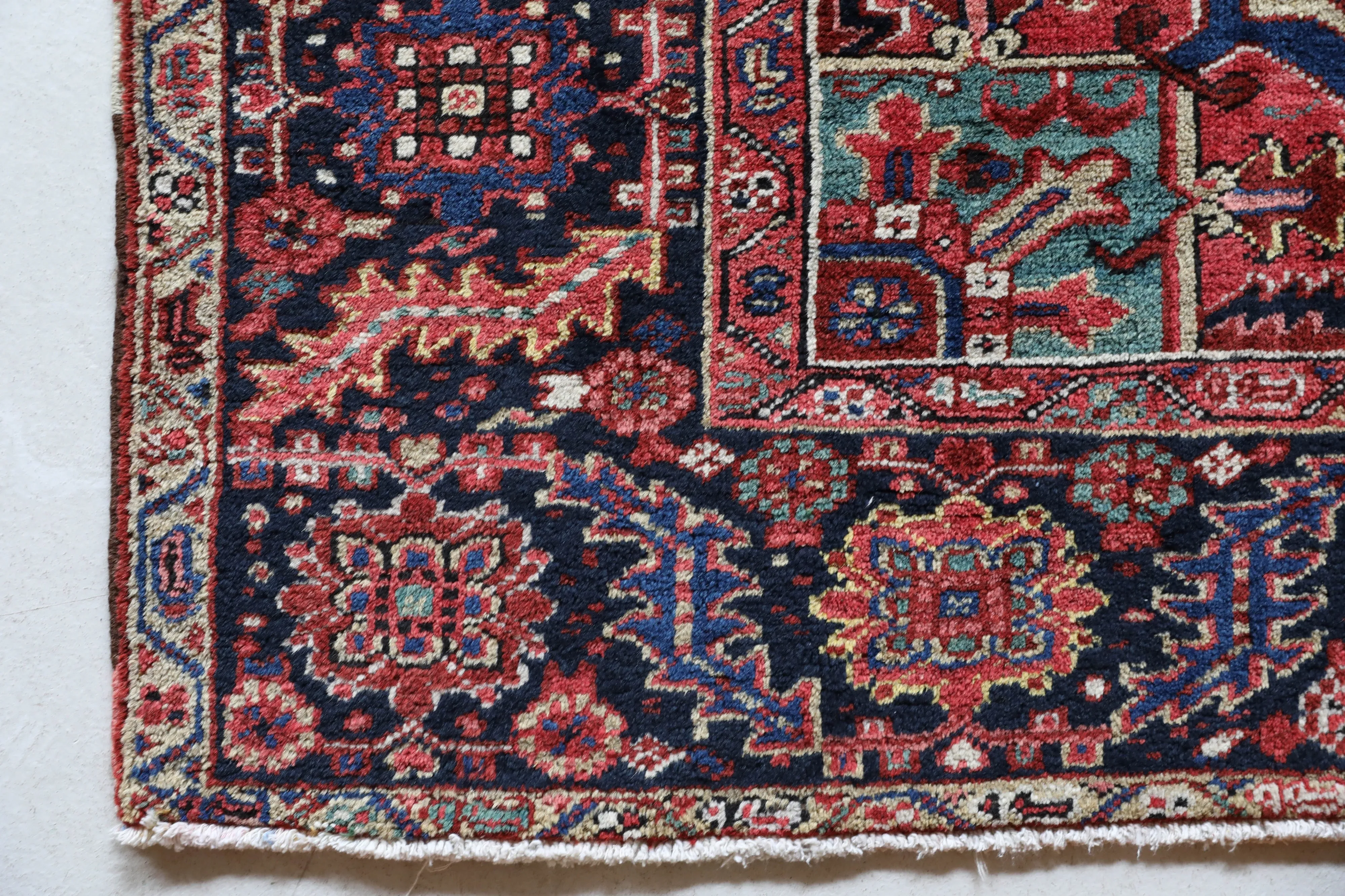 Semi-antique NW Persian Heriz Rug 9'7"x12'3"