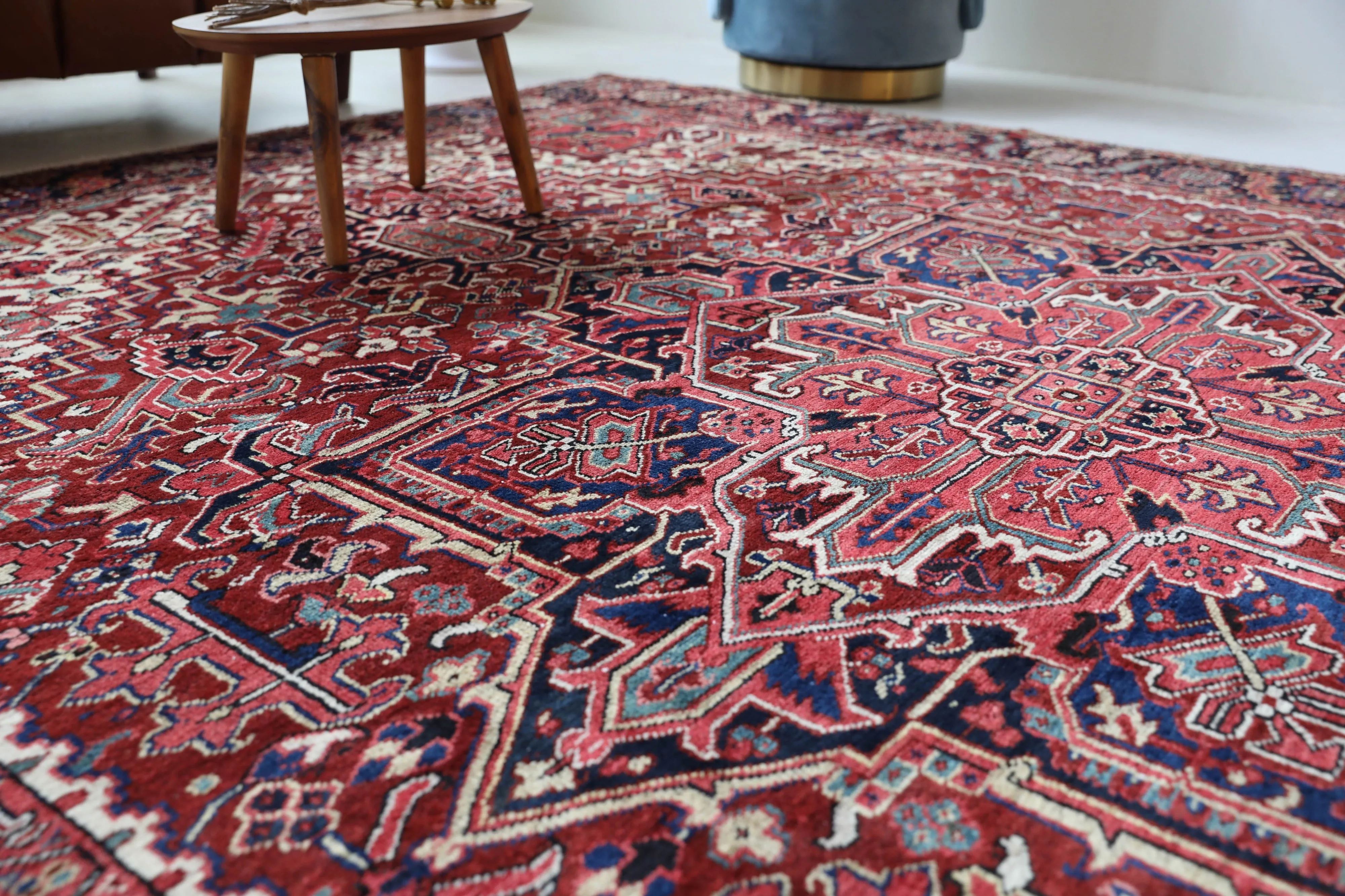 Semi-antique NW Persian Heriz Rug 9'7"x12'3"