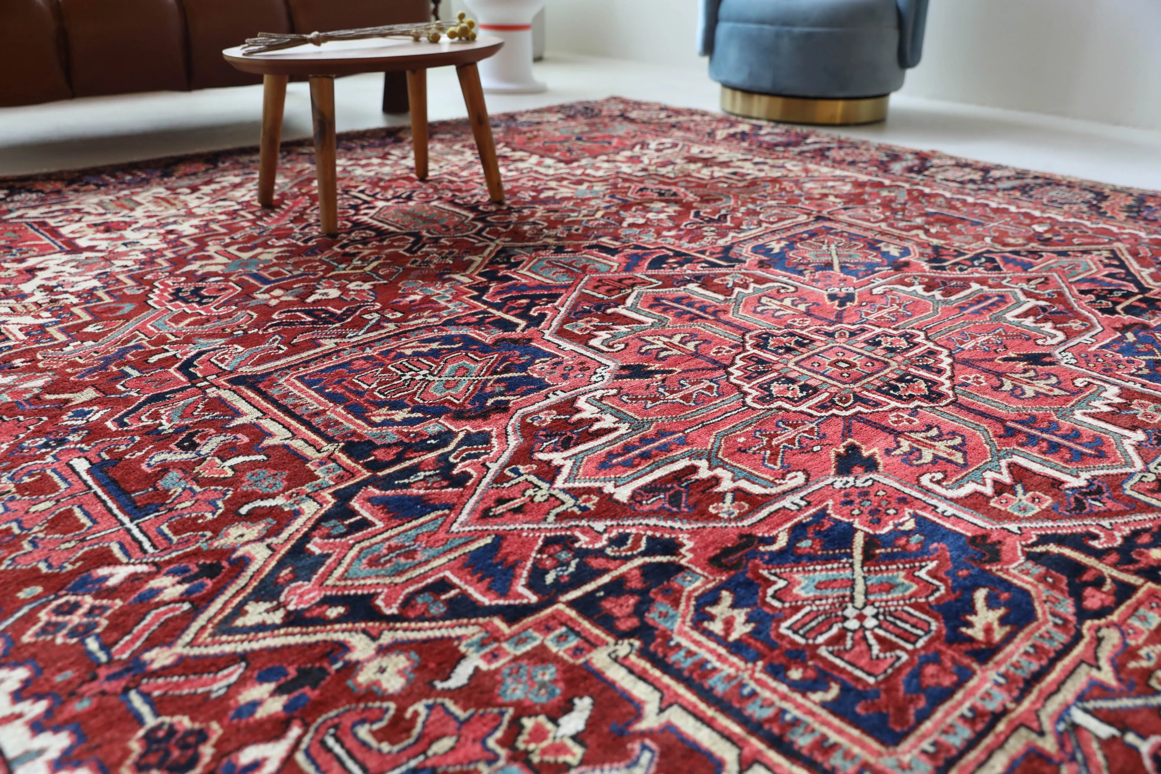 Semi-antique NW Persian Heriz Rug 9'7"x12'3"