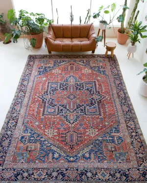 Semi-antique NW Persian Heriz Rug 9'7"x12'
