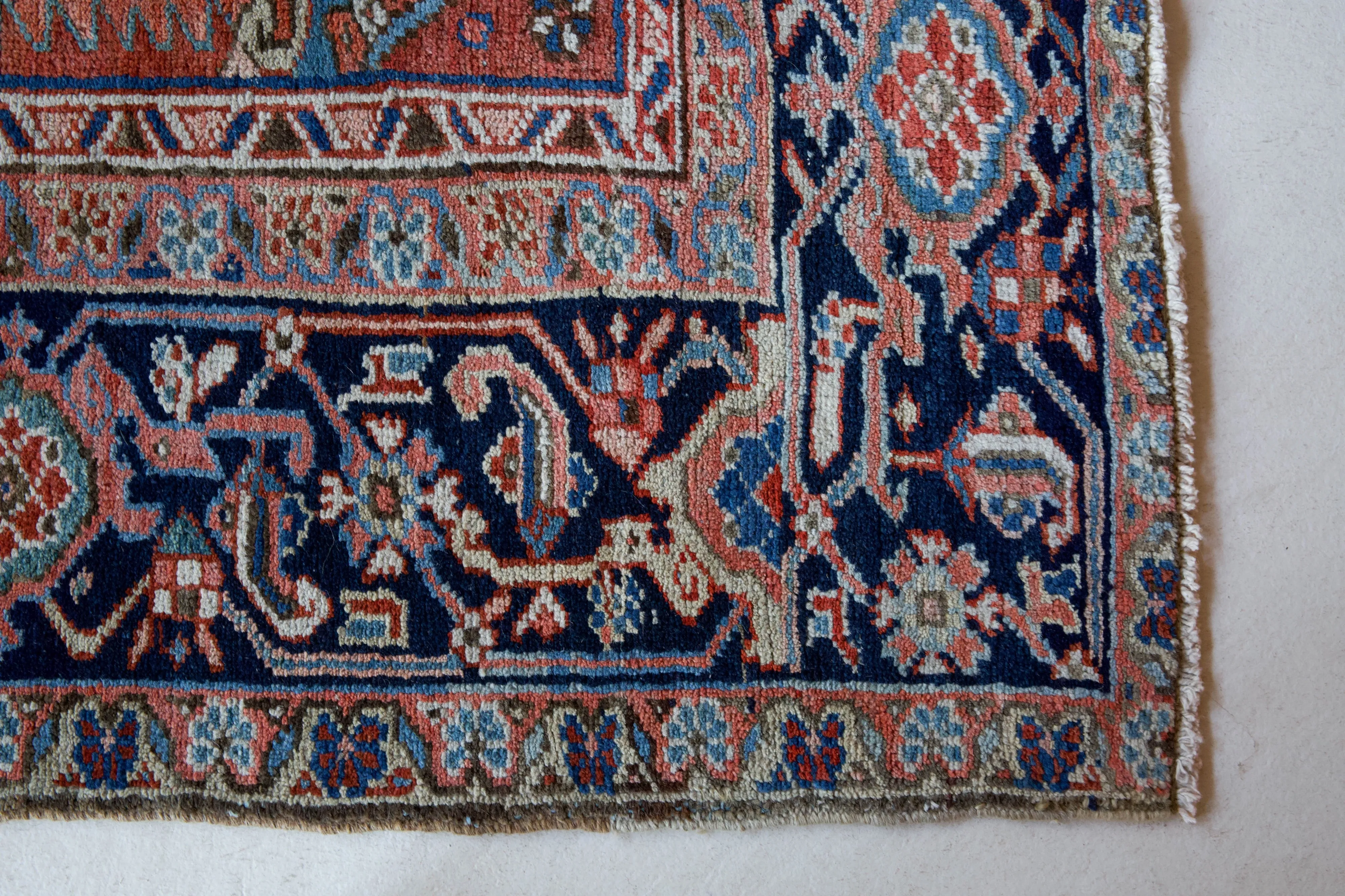 Semi-antique NW Persian Heriz Rug 9'7"x12'