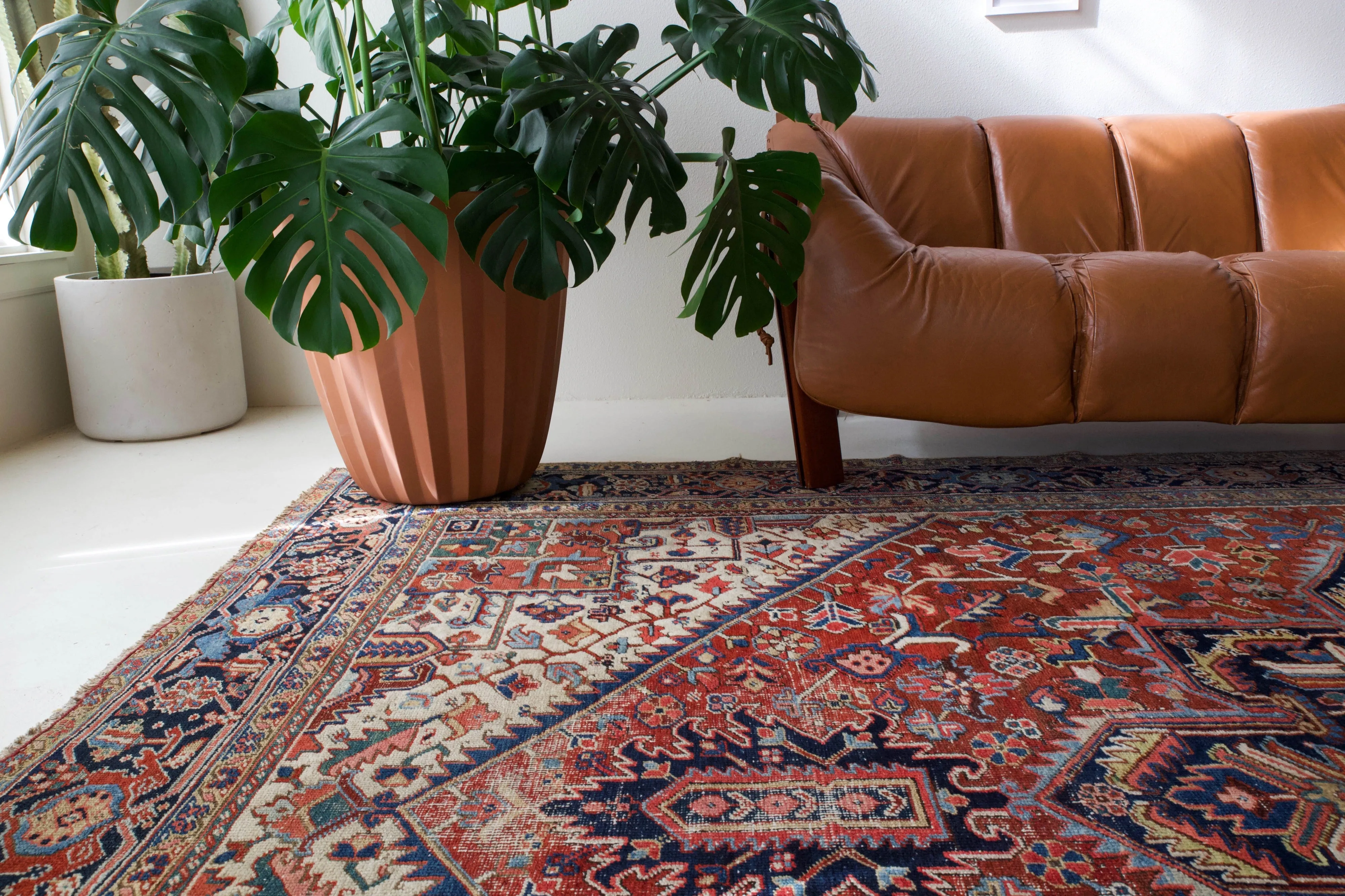 Semi-Antique NW Persian Heriz Rug 9'x12'