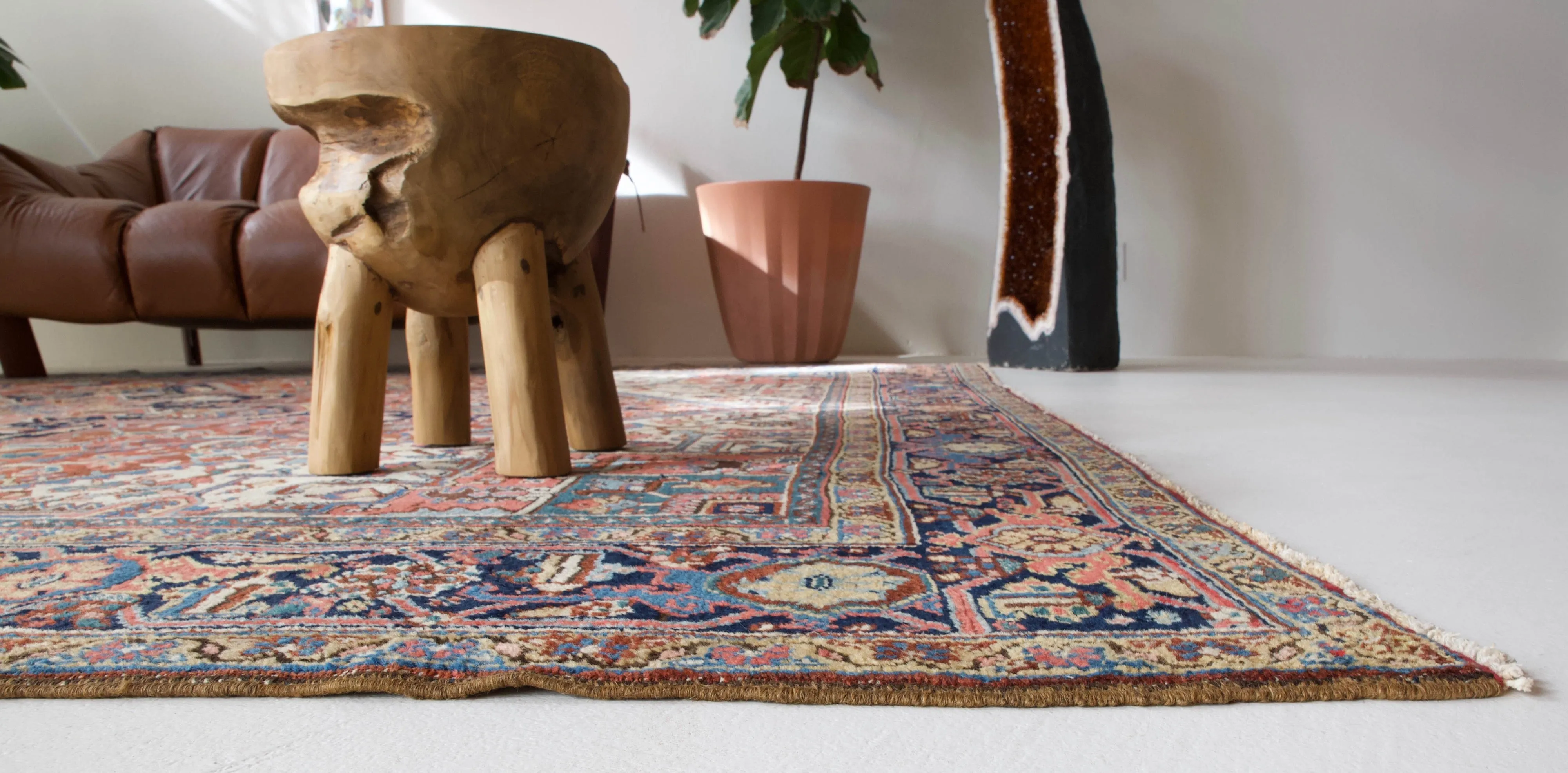 Semi-Antique NW Persian Heriz Rug 9'x12'