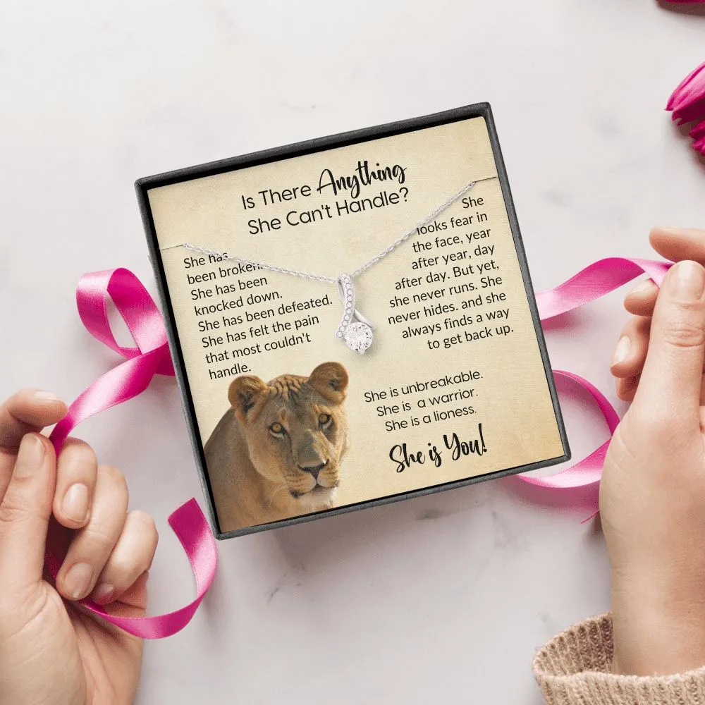 She Has Been Broken | She is a Lioness | Alluring Beauty Necklace