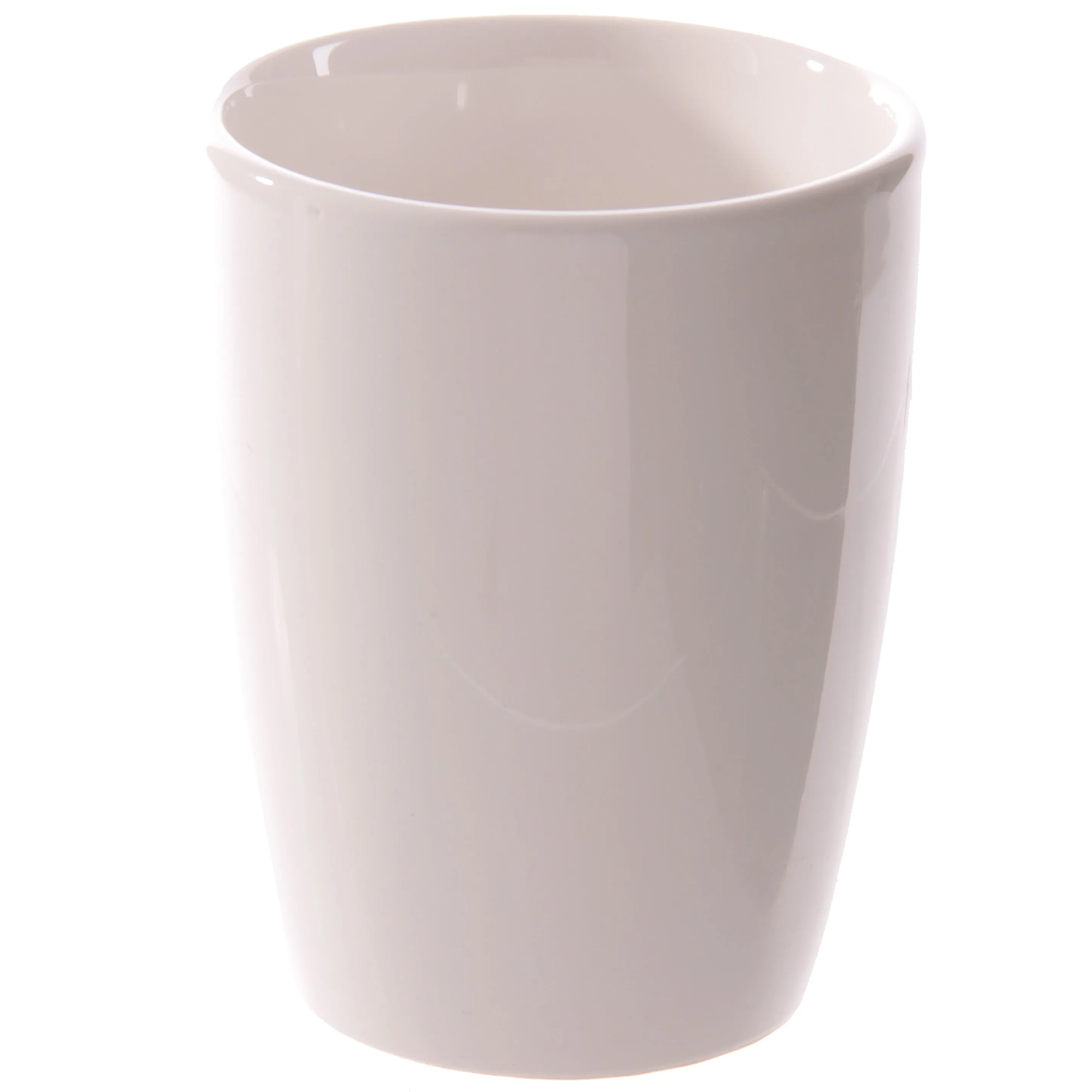 Silver Angel Wings Ceramic Shaped Handle Mug
