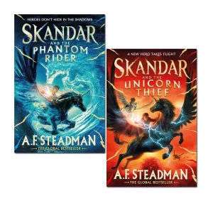 Skandar Series 2 Books Collection Set by A F Steadman Skandar and Phantom Rider
