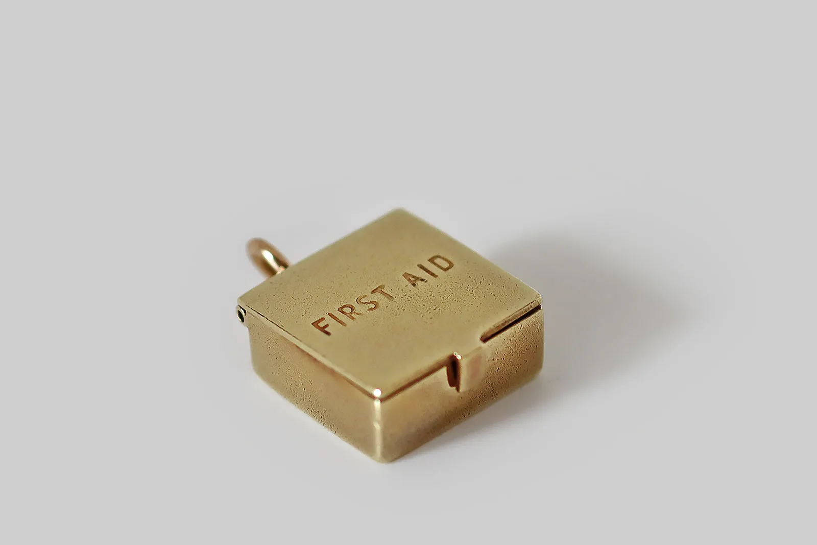 Sloan & Co. First Aid Box Enamel Charm