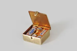 Sloan & Co. First Aid Box Enamel Charm