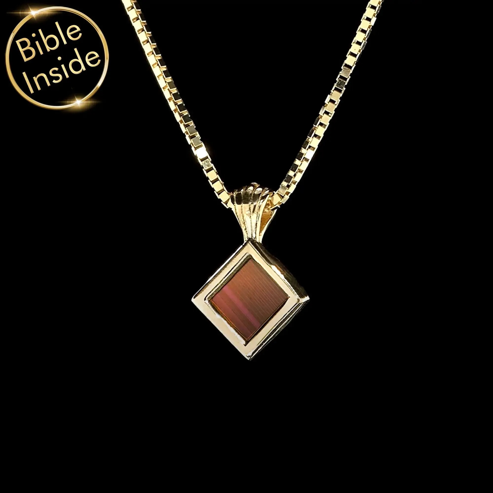 Smallest Bible Book Necklace - Essence Pendant