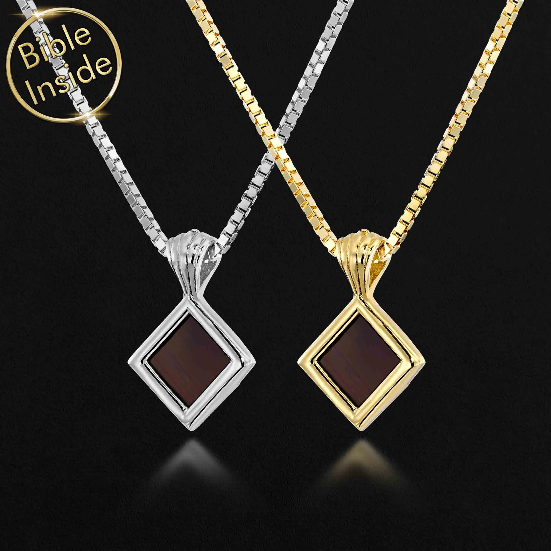 Smallest Bible Book Necklace - Essence Pendant