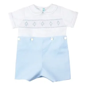 Smocked Diamond Bobby Suit