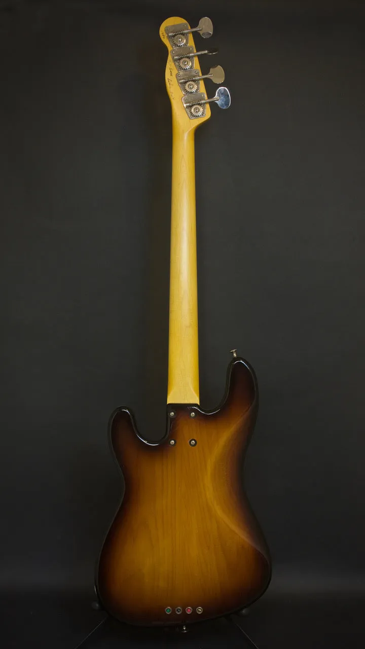 SOLD 2018 Asher #1080 Tele Jazz Bass Tobacco Burst Nitro Relic