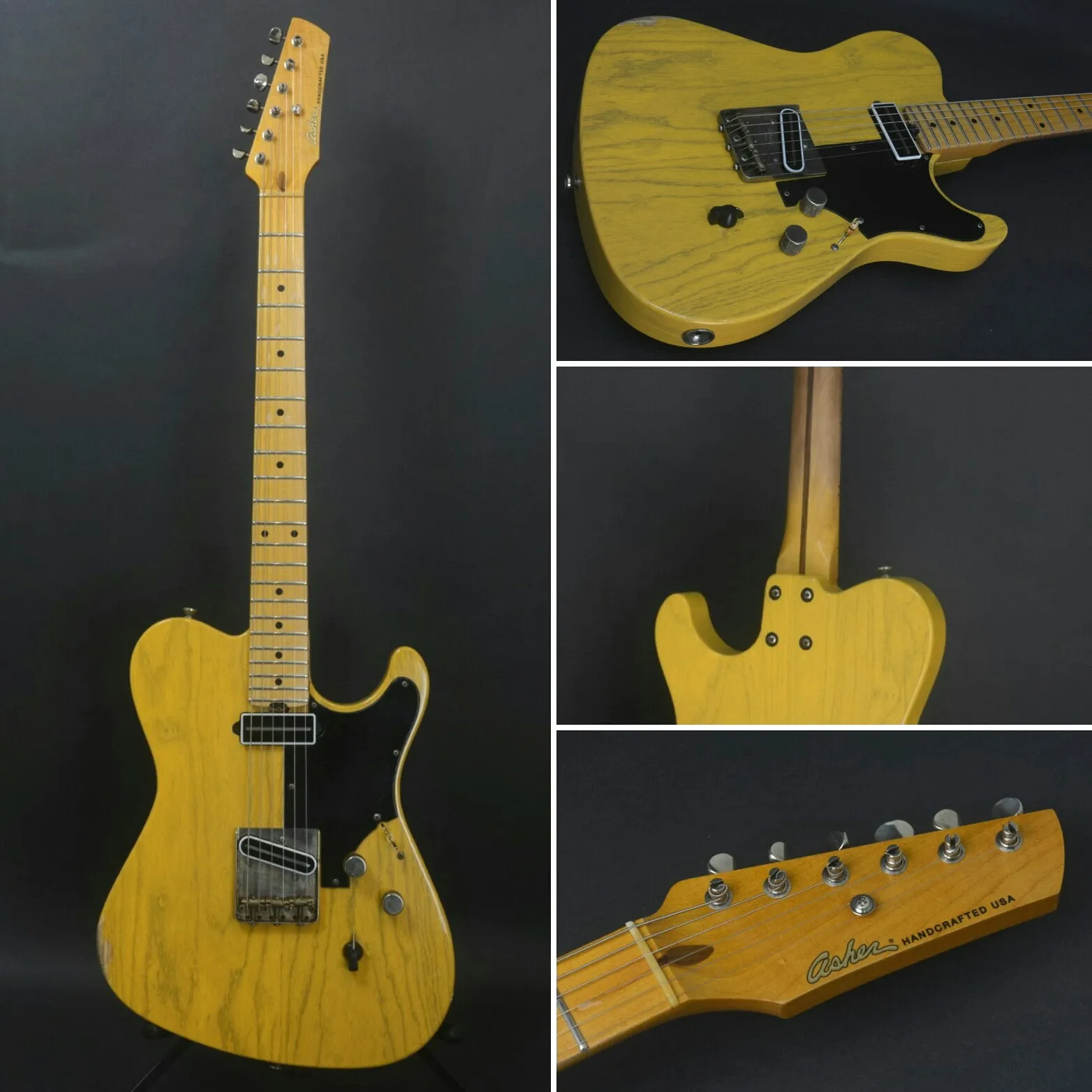 SOLD 2018 Asher T-Deluxe Vintage Series • Swamp Ash • Nitro