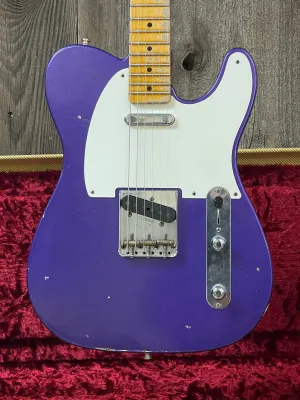 SOLD - Fender Telecaster '52 Relic Journeyman 2018 1952 Reissue Rare Purple Metallic