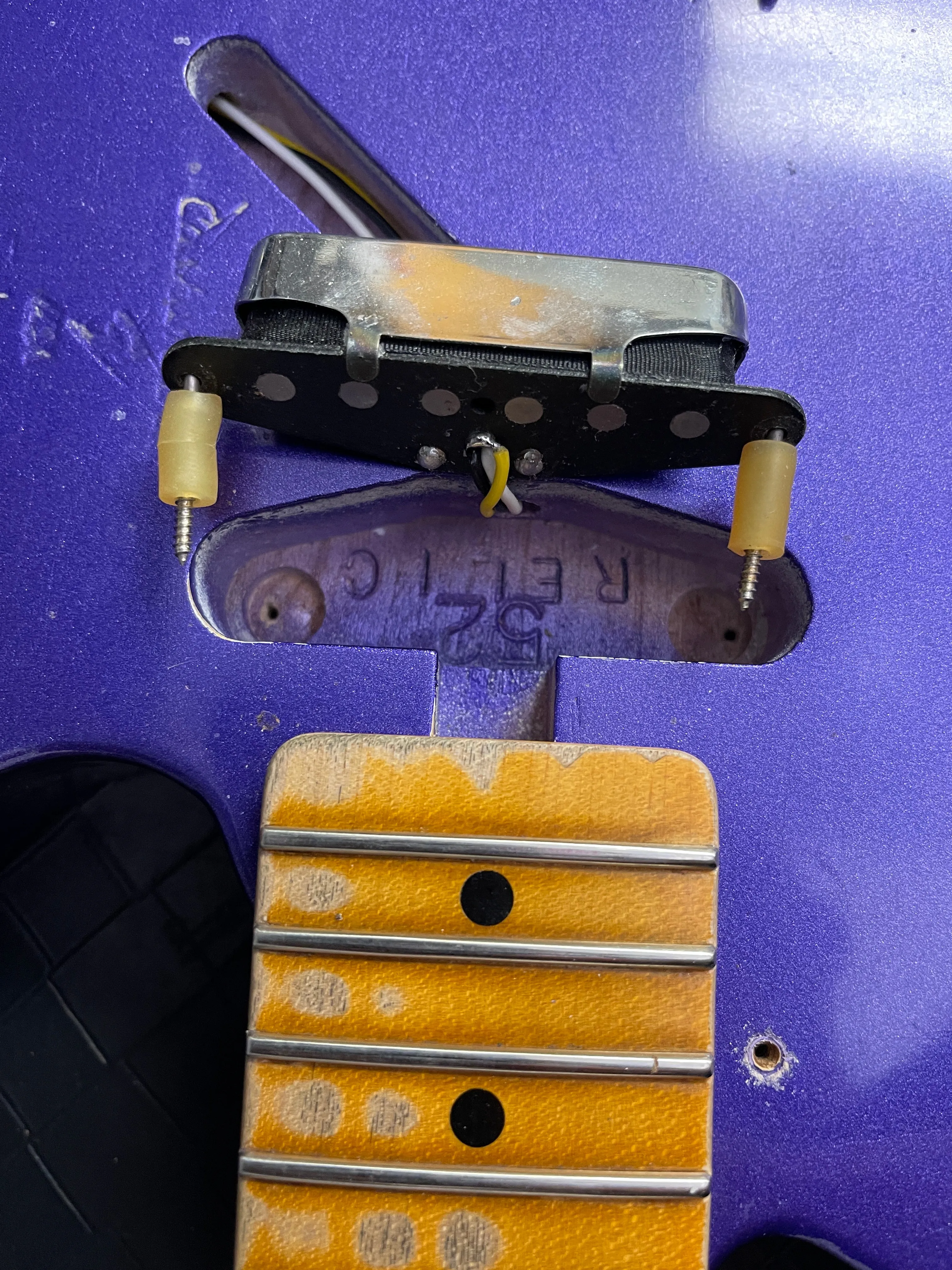 SOLD - Fender Telecaster '52 Relic Journeyman 2018 1952 Reissue Rare Purple Metallic