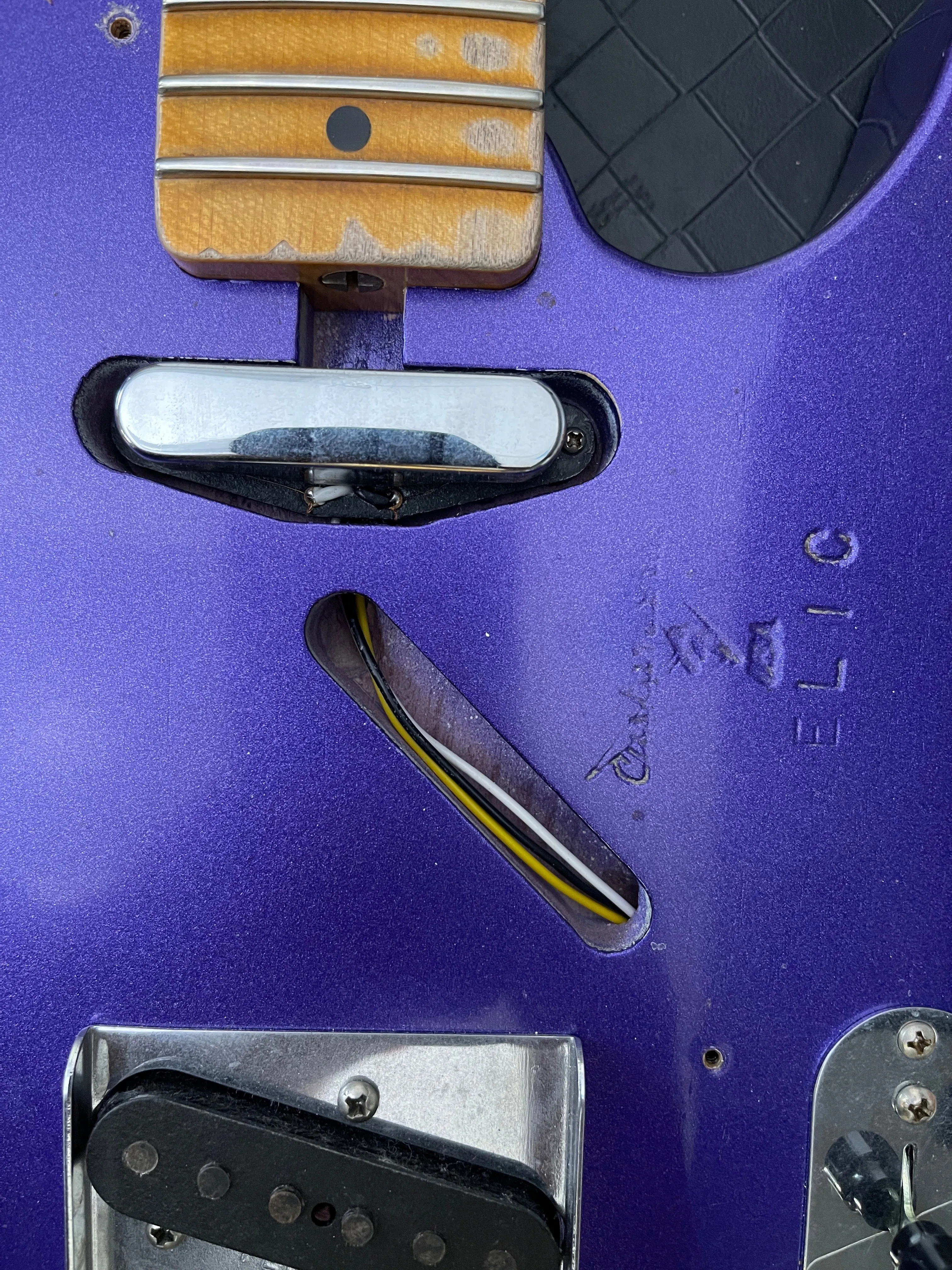 SOLD - Fender Telecaster '52 Relic Journeyman 2018 1952 Reissue Rare Purple Metallic