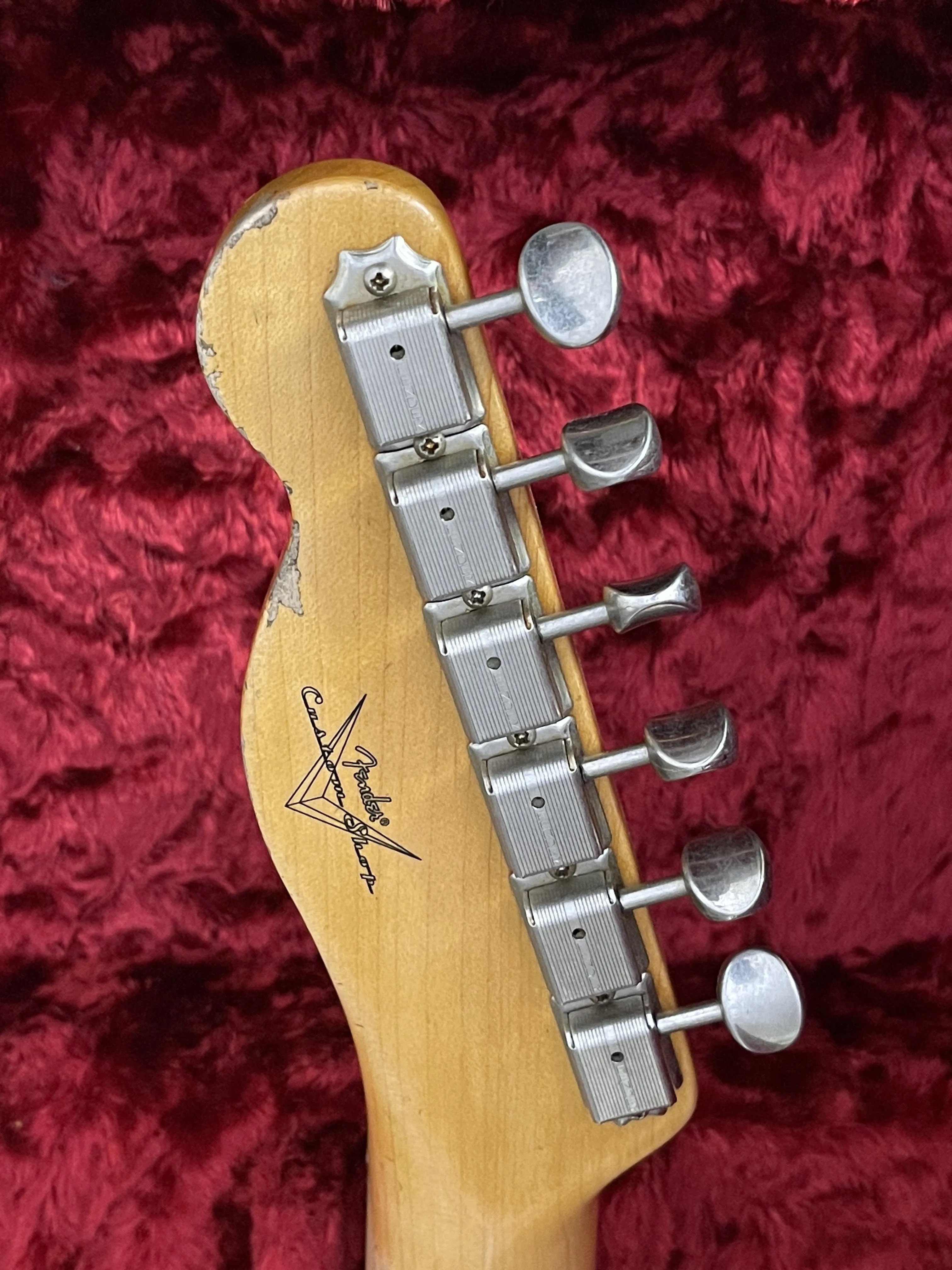 SOLD - Fender Telecaster '52 Relic Journeyman 2018 1952 Reissue Rare Purple Metallic