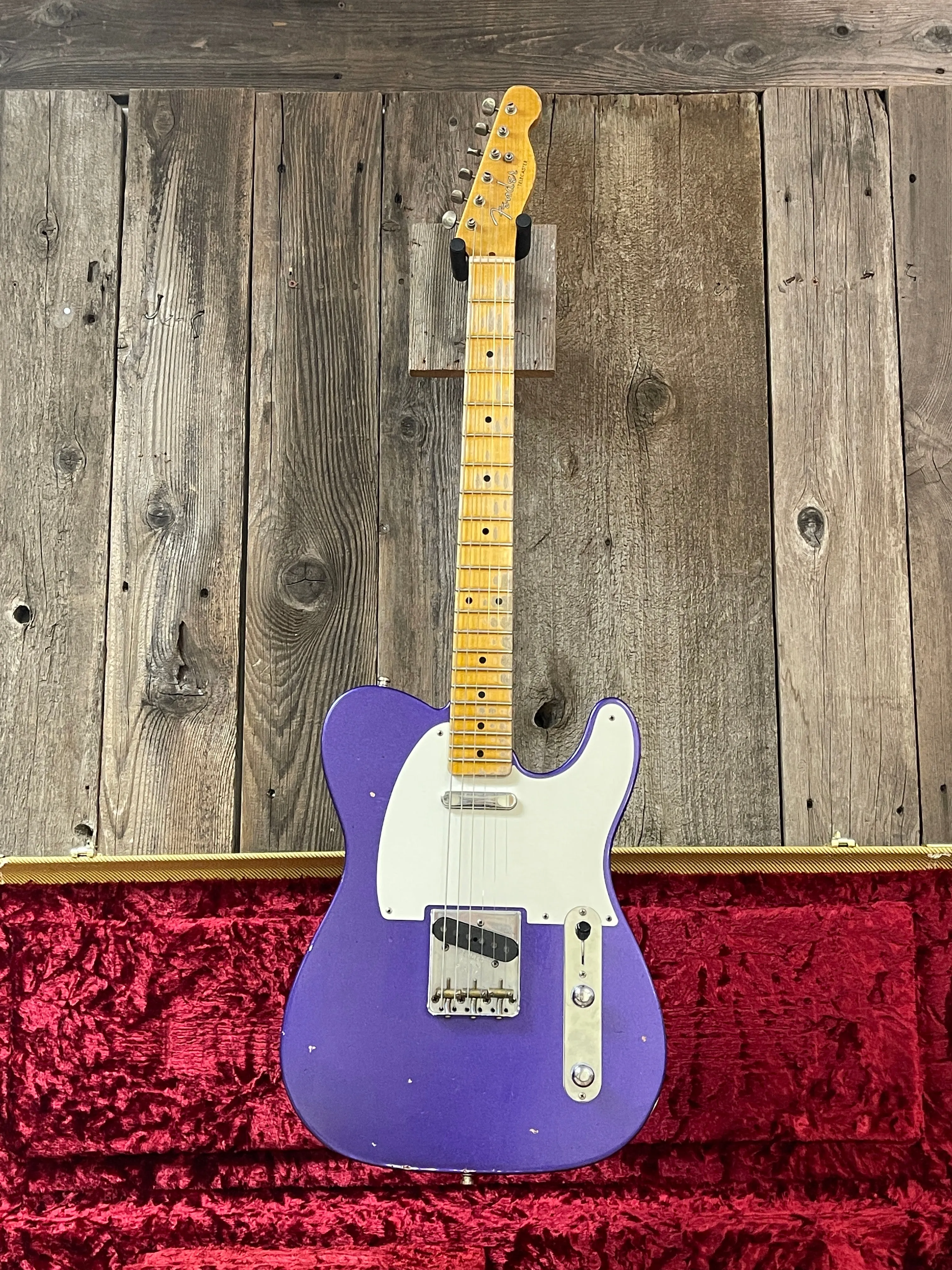 SOLD - Fender Telecaster '52 Relic Journeyman 2018 1952 Reissue Rare Purple Metallic