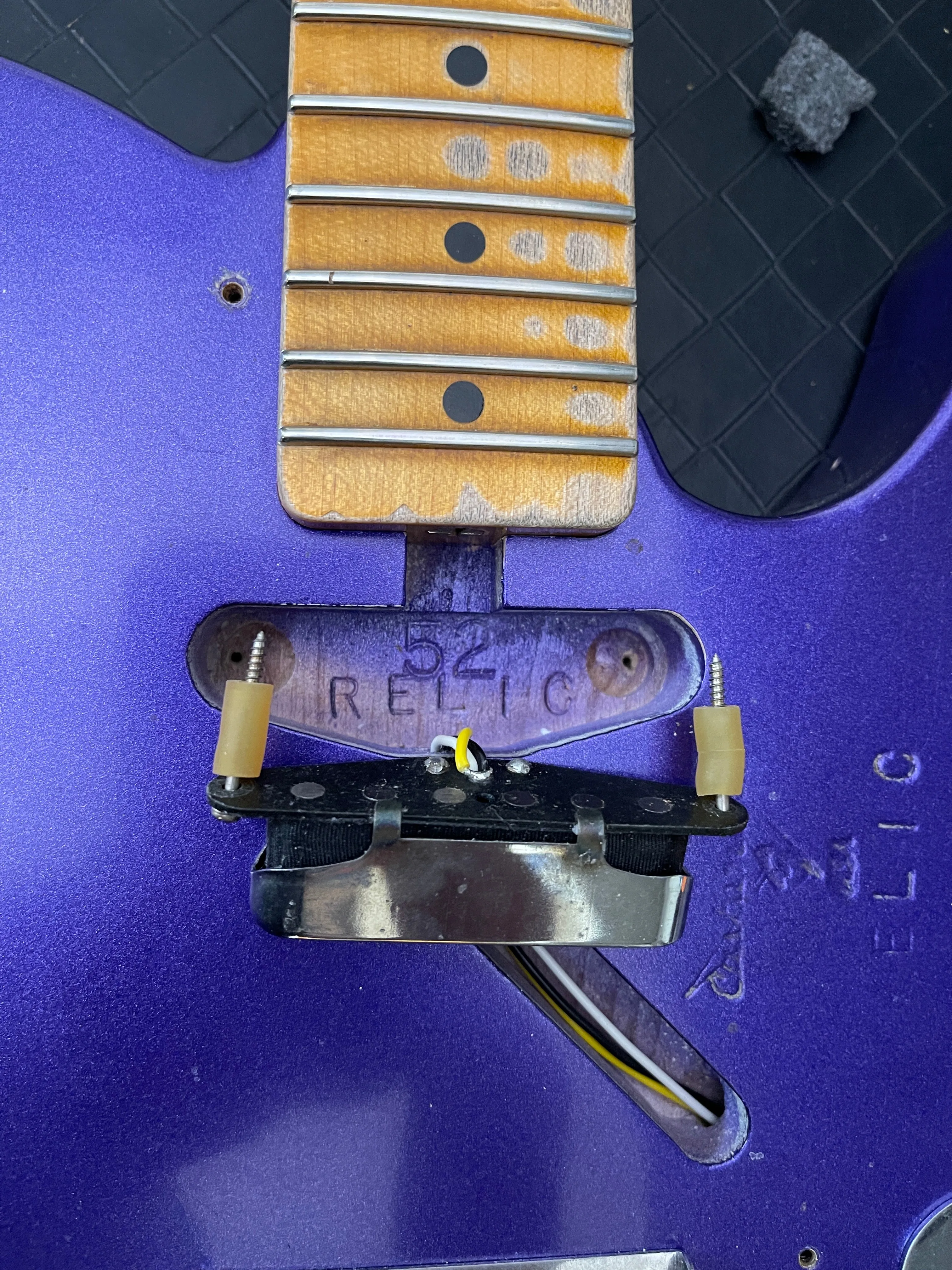 SOLD - Fender Telecaster '52 Relic Journeyman 2018 1952 Reissue Rare Purple Metallic