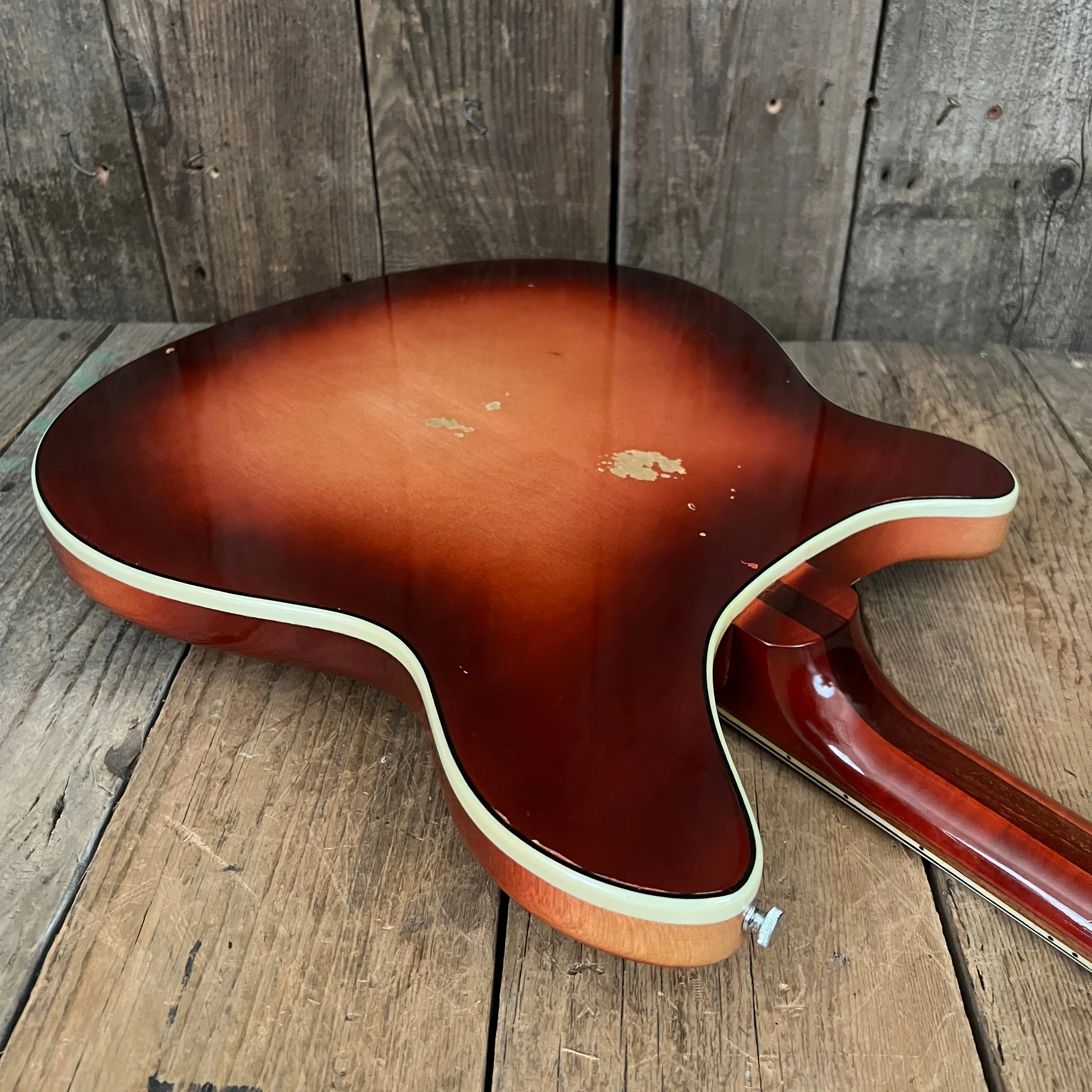 SOLD - Rickenbacker 360/12 Early Double Bound Back January 1965 Fireglo