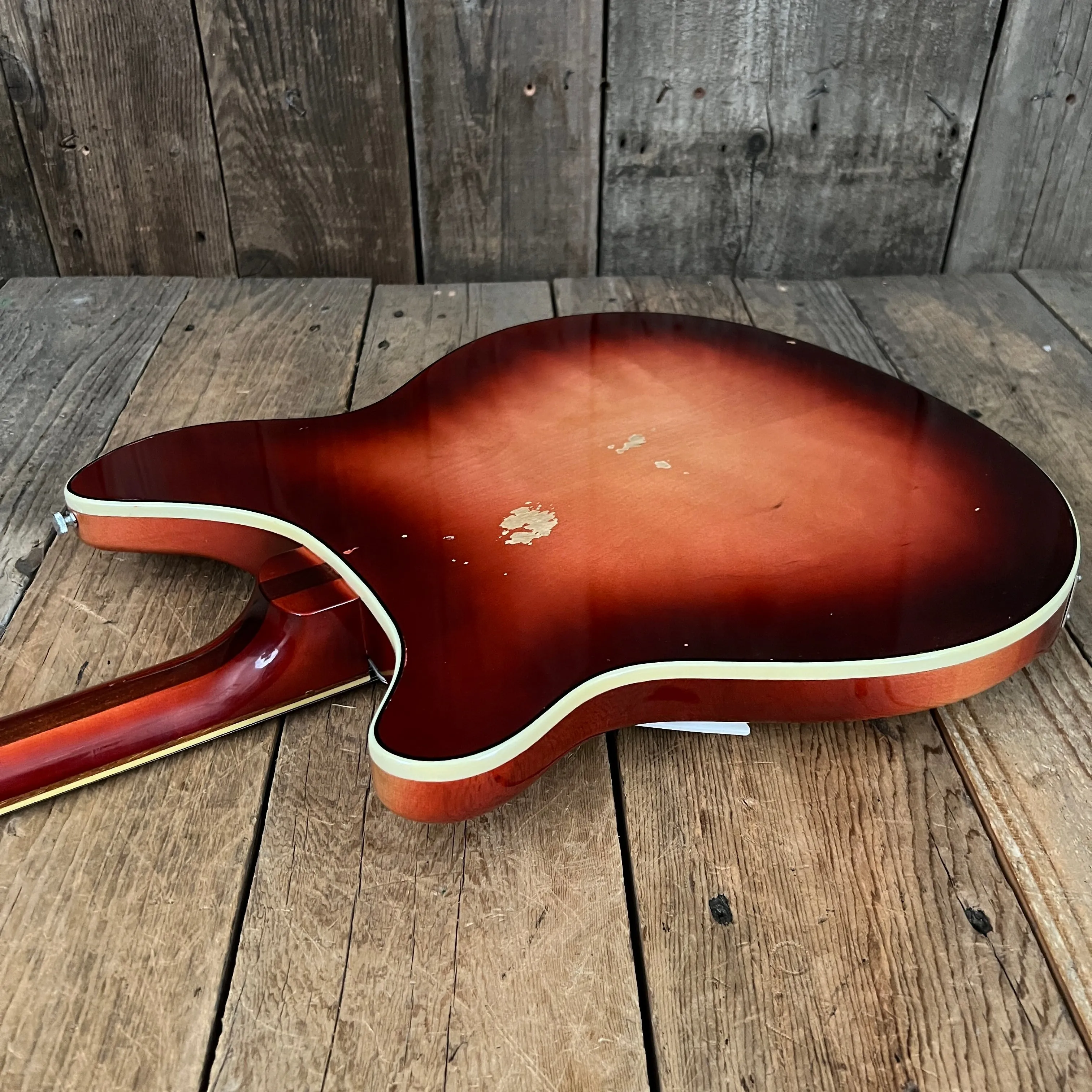 SOLD - Rickenbacker 360/12 Early Double Bound Back January 1965 Fireglo