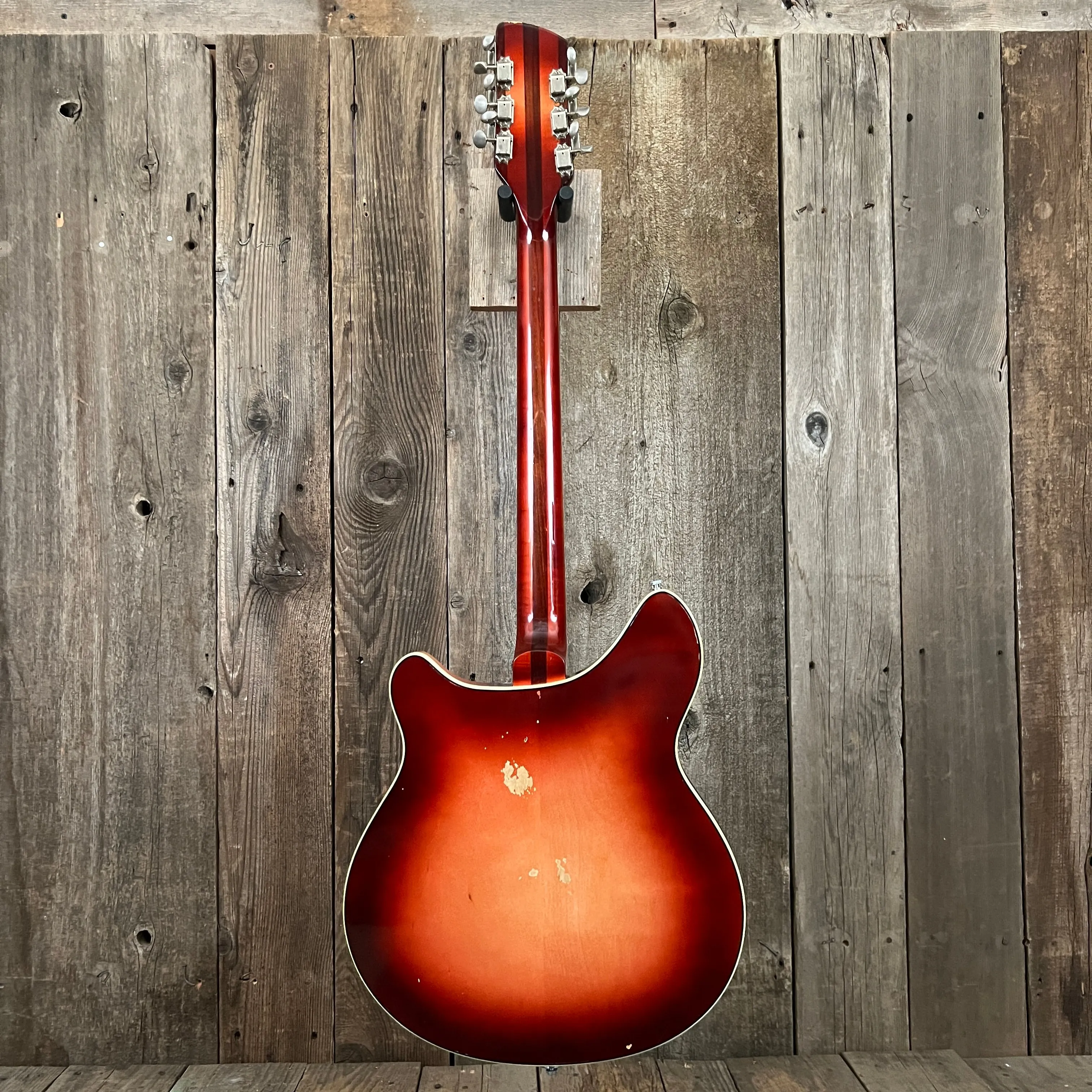 SOLD - Rickenbacker 360/12 Early Double Bound Back January 1965 Fireglo