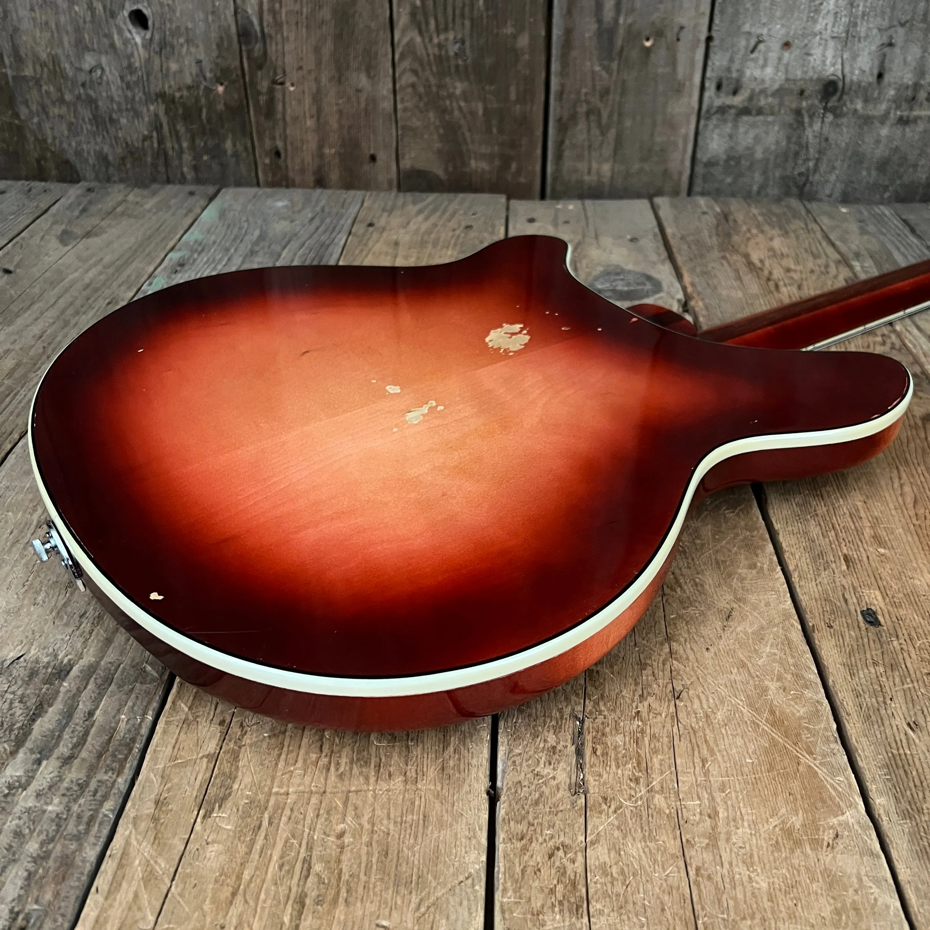 SOLD - Rickenbacker 360/12 Early Double Bound Back January 1965 Fireglo