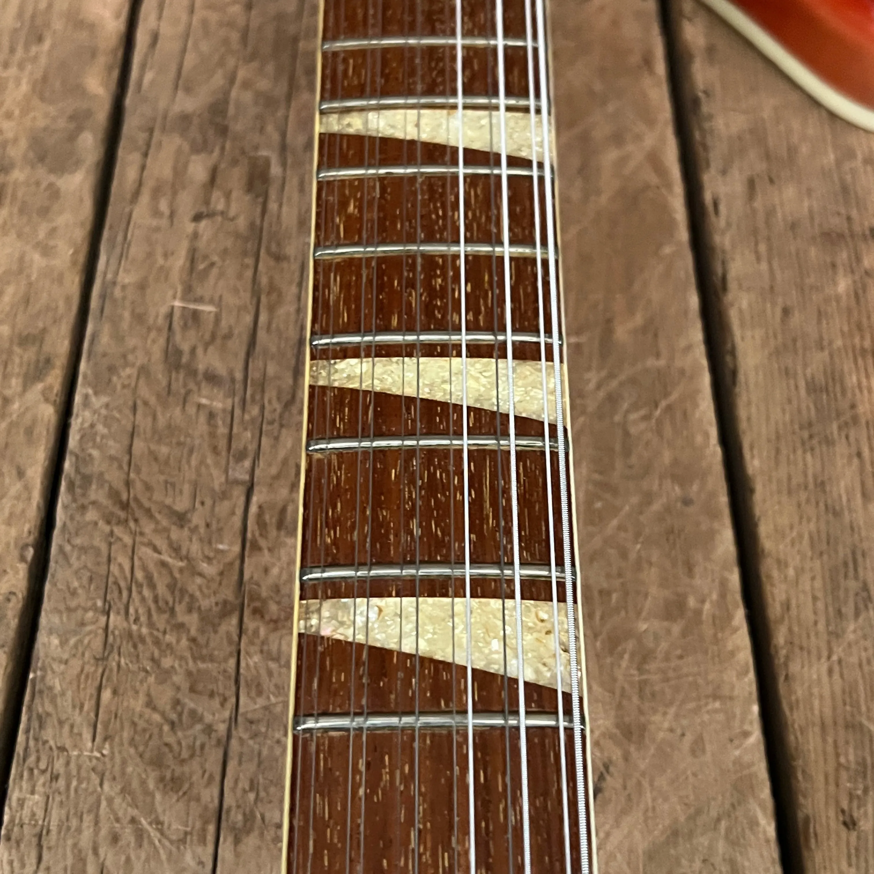 SOLD - Rickenbacker 360/12 Early Double Bound Back January 1965 Fireglo