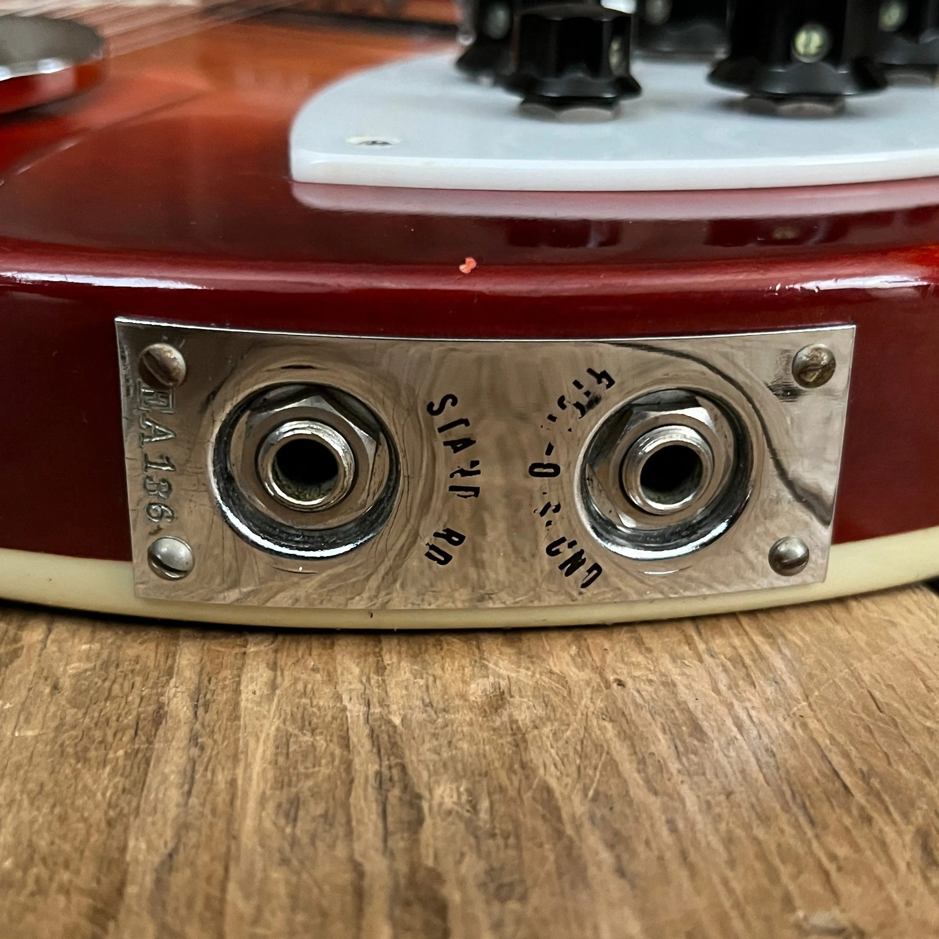 SOLD - Rickenbacker 360/12 Early Double Bound Back January 1965 Fireglo