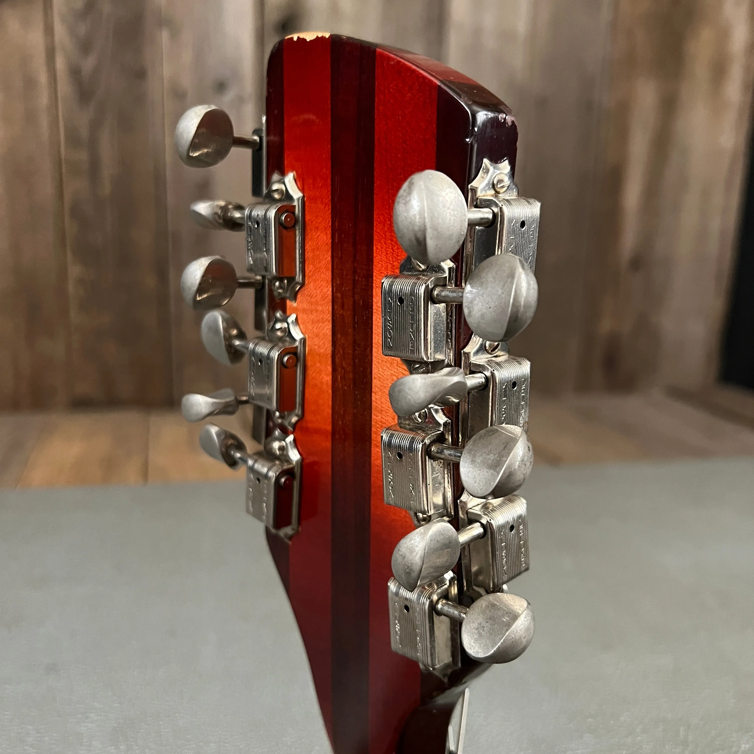 SOLD - Rickenbacker 360/12 Early Double Bound Back January 1965 Fireglo