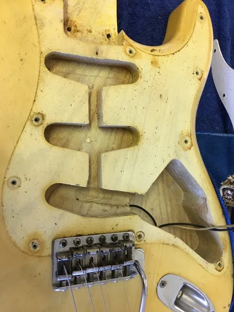 SOLD - Vintage Fender Stratocaster – Blond - Maple Neck – USA 1959