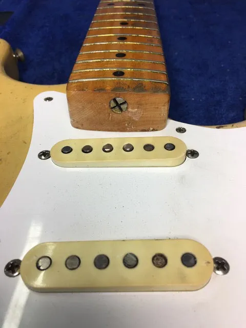 SOLD - Vintage Fender Stratocaster – Blond - Maple Neck – USA 1959