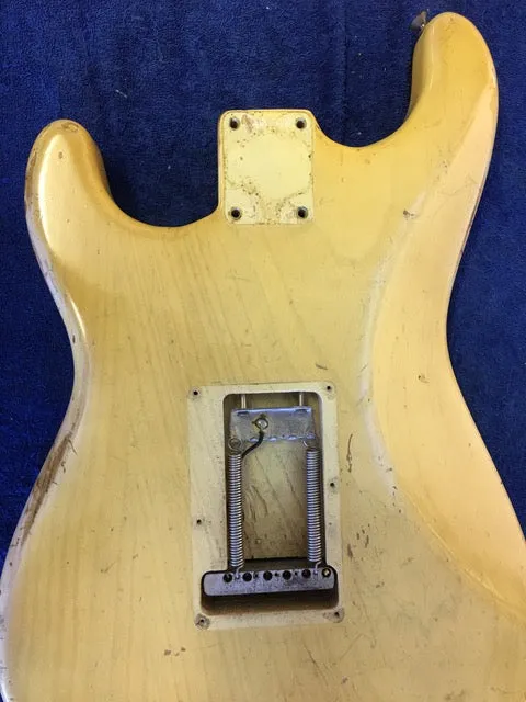 SOLD - Vintage Fender Stratocaster – Blond - Maple Neck – USA 1959