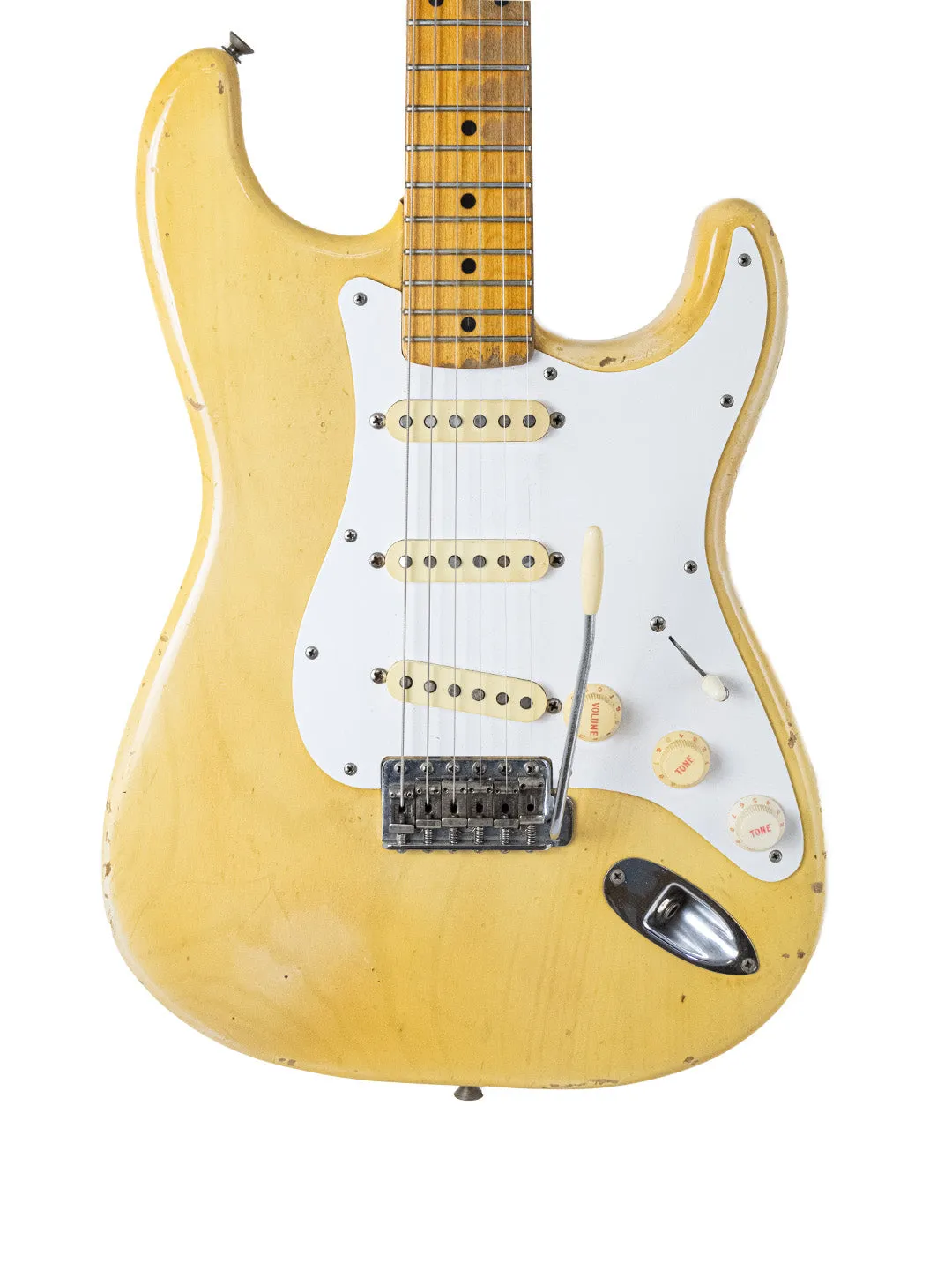 SOLD - Vintage Fender Stratocaster – Blond - Maple Neck – USA 1959