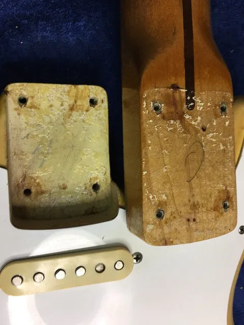 SOLD - Vintage Fender Stratocaster – Blond - Maple Neck – USA 1959
