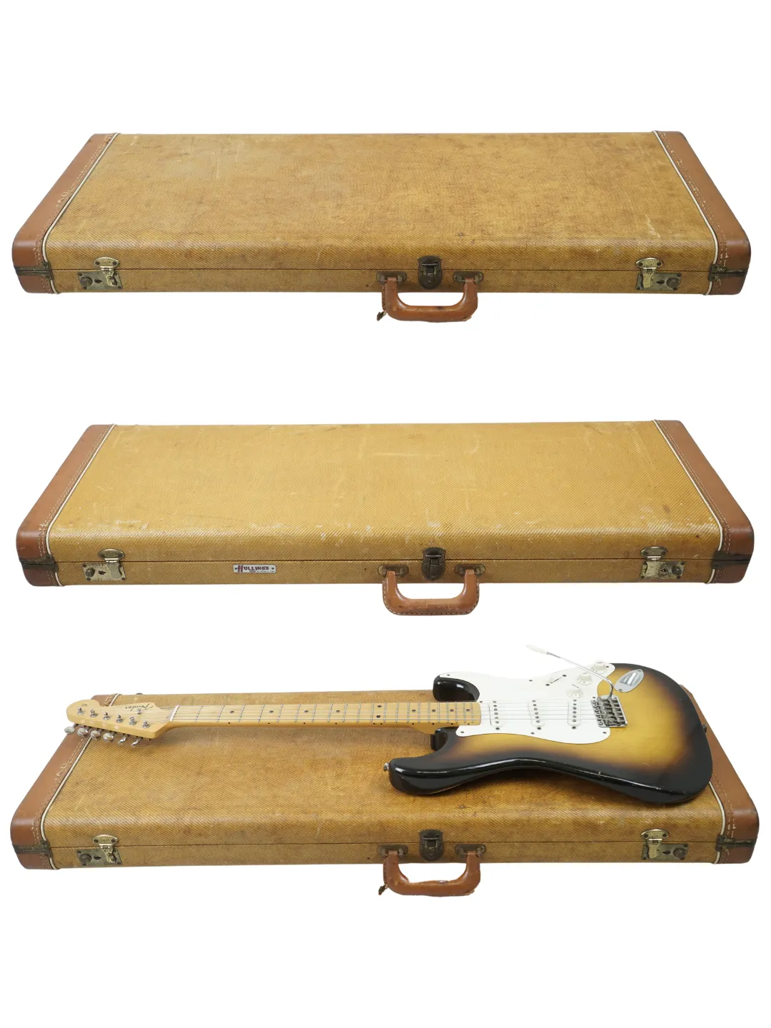 SOLD - Vintage Fender Stratocaster ex. Hank Marvin - USA 1957