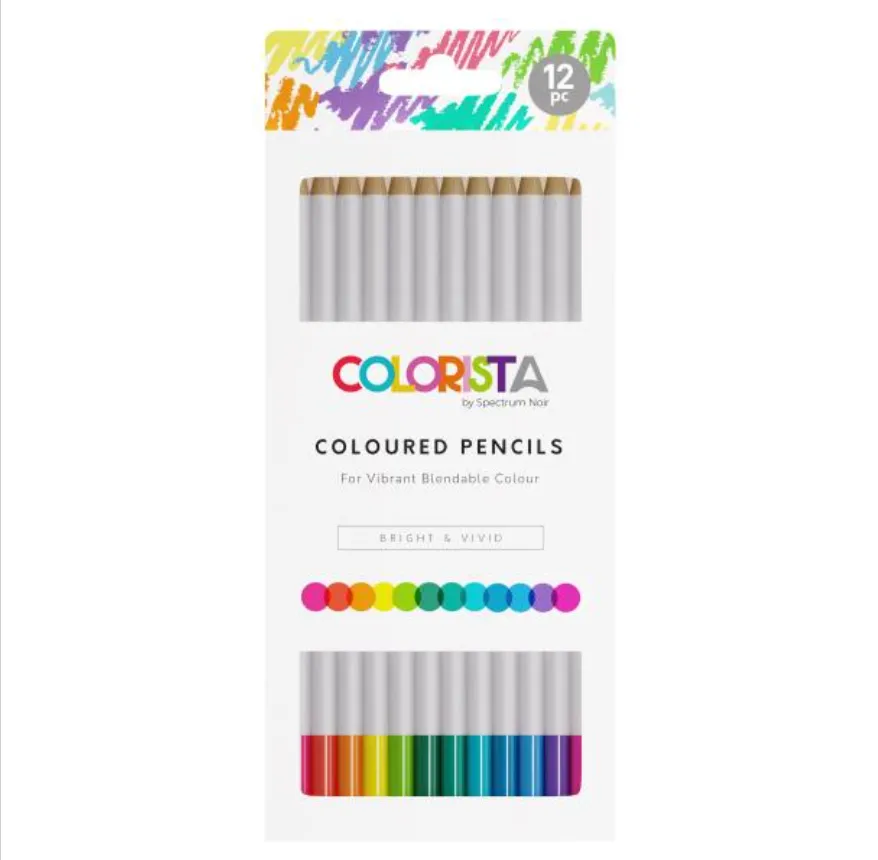 Spectrum Noir Colorista Bright & Vivid Colored Pencils {F329}